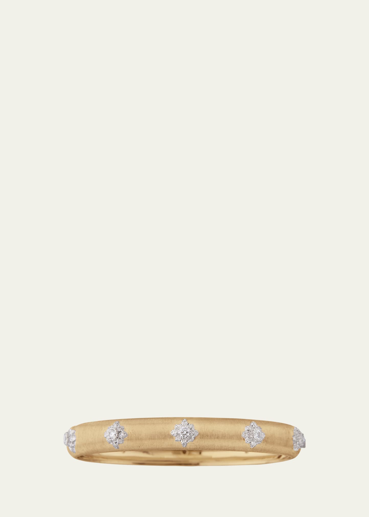 Buccellati Macri Bombe 18k Gold Diamond Cuff Bracelet