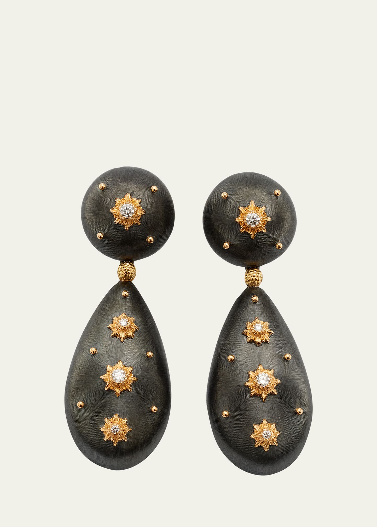 18k Macri Diamond Drop Earrings