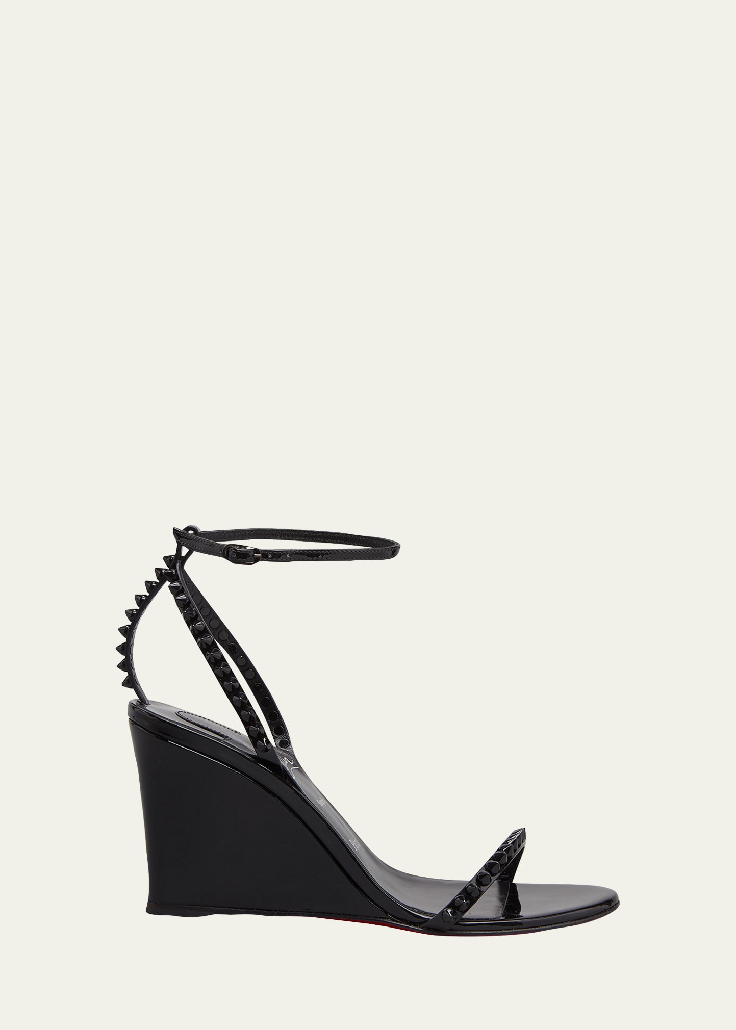 Christian Louboutin So Me Wedge Sandal In Leche