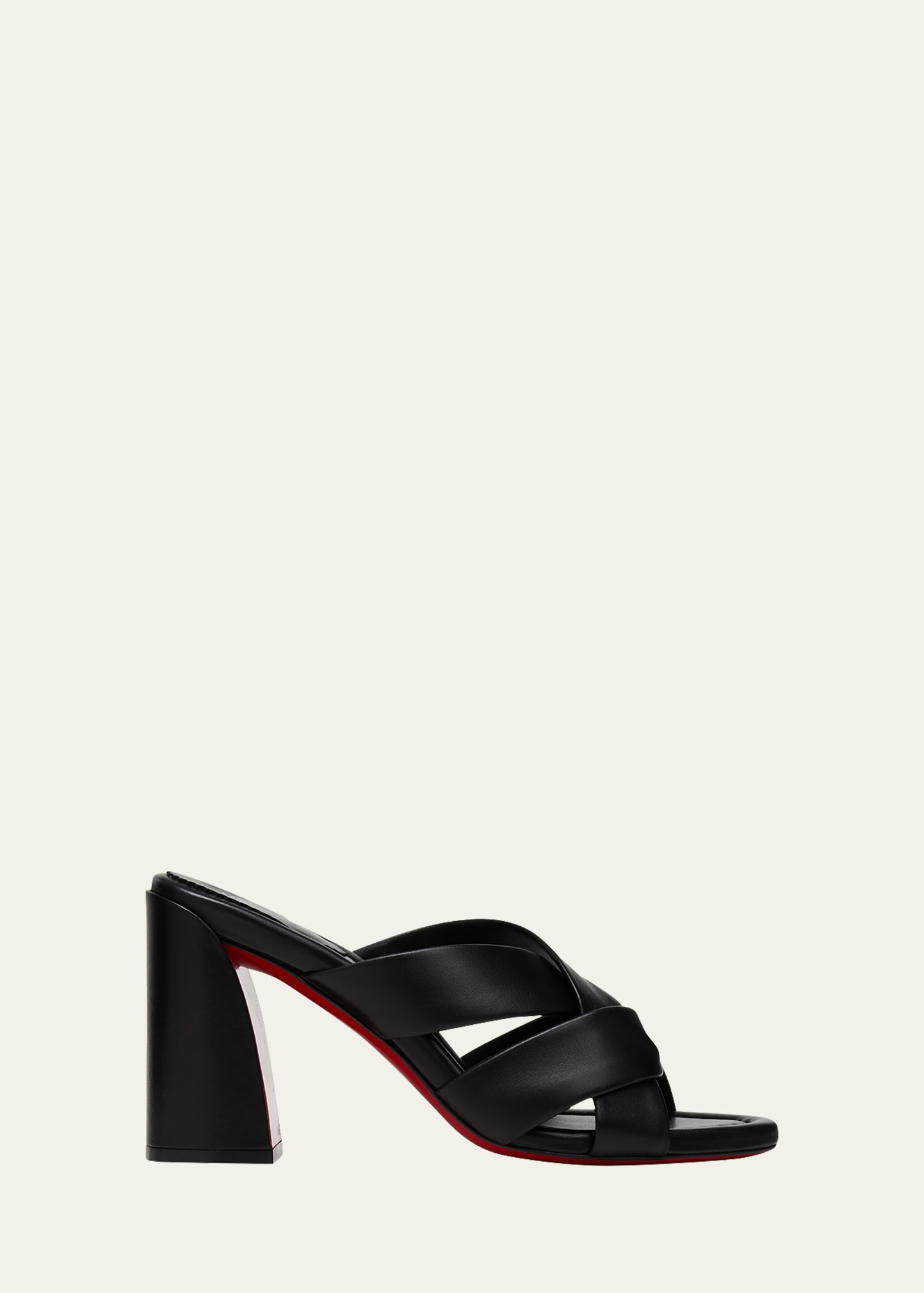 CHRISTIAN LOUBOUTIN Konstantimule Embellished Slippers - Red