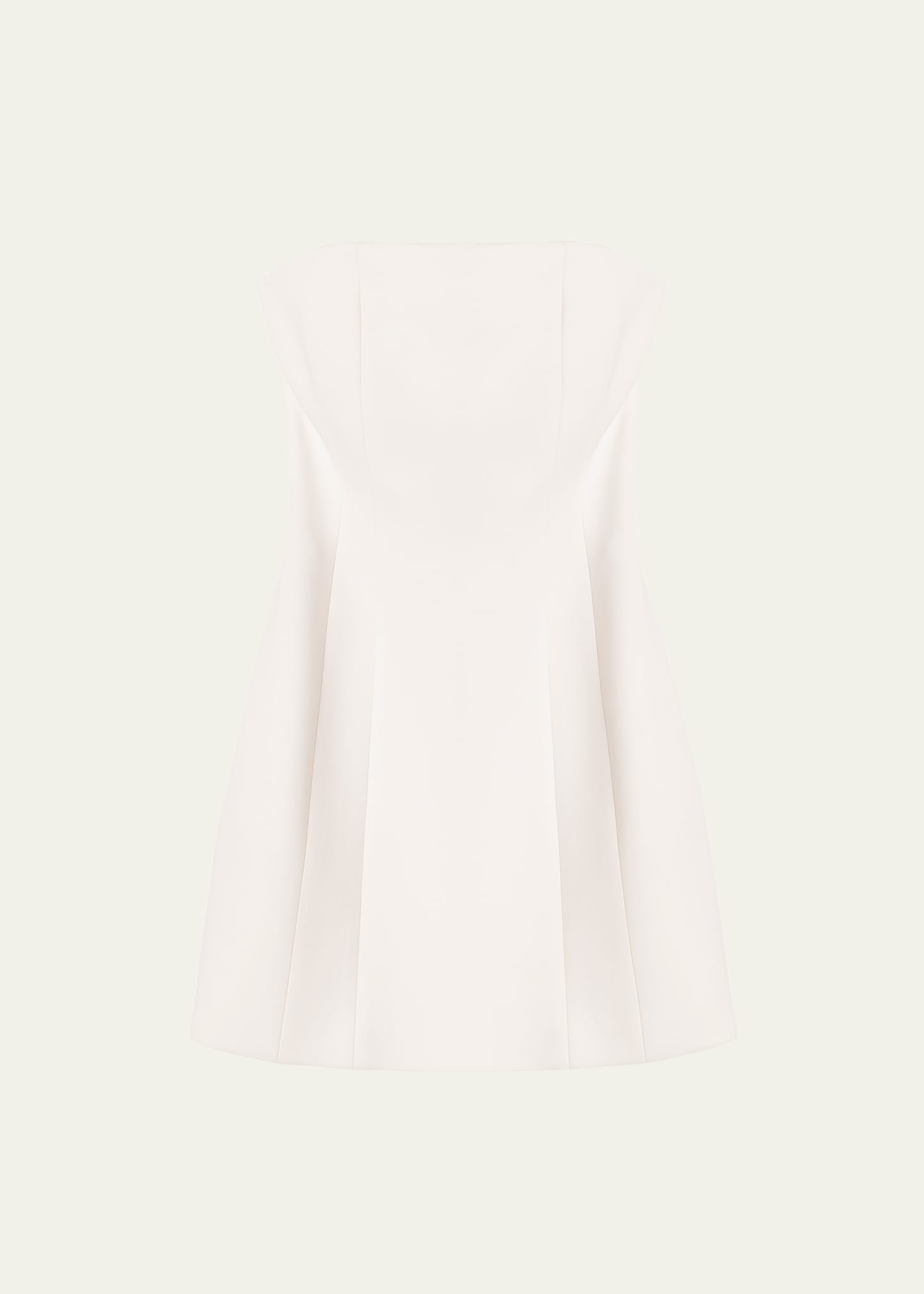 Shop A.l.c Elsie Strapless Mini Dress In White