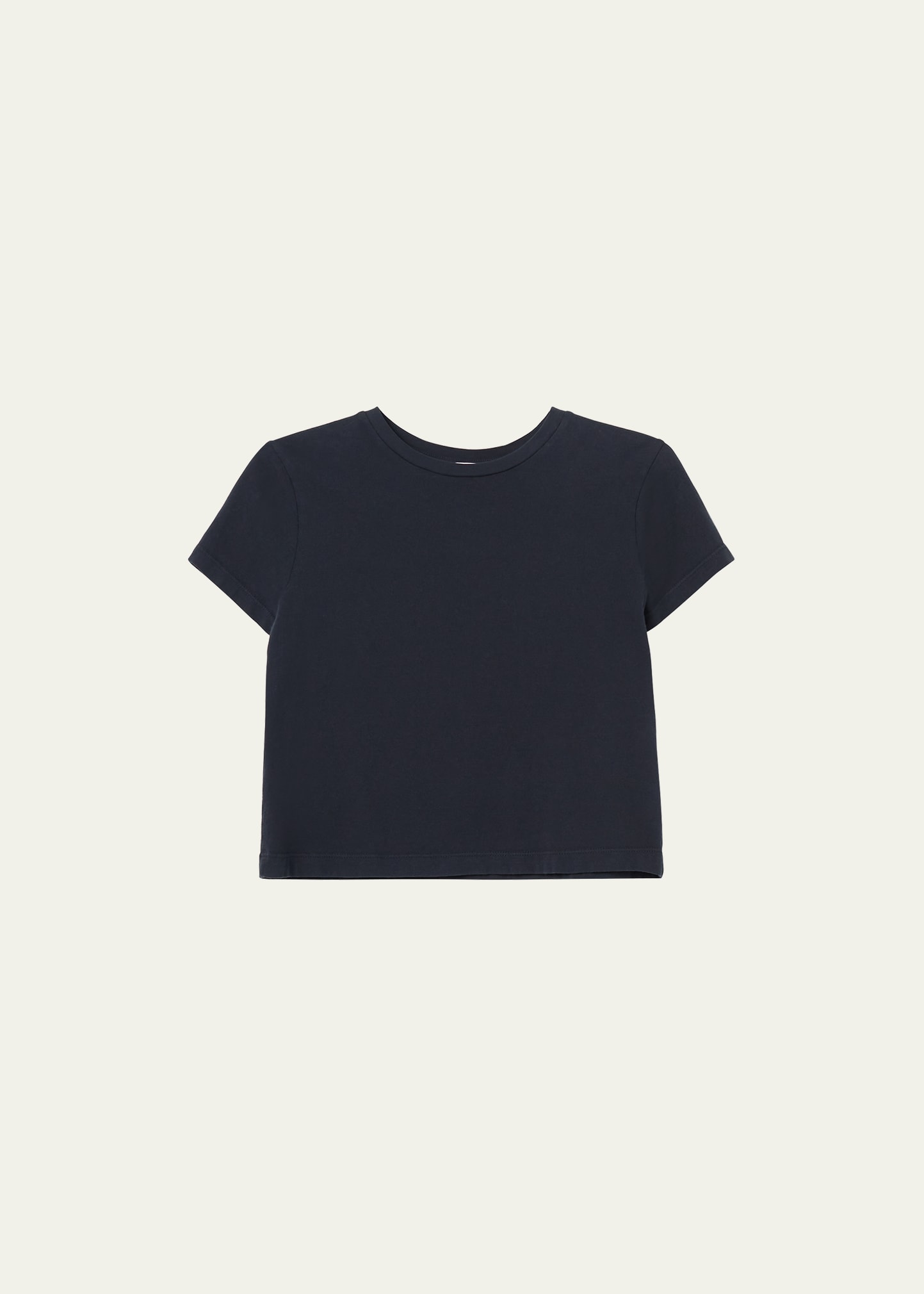 AGOLDE ADINE CROPPED CREWNECK TEE