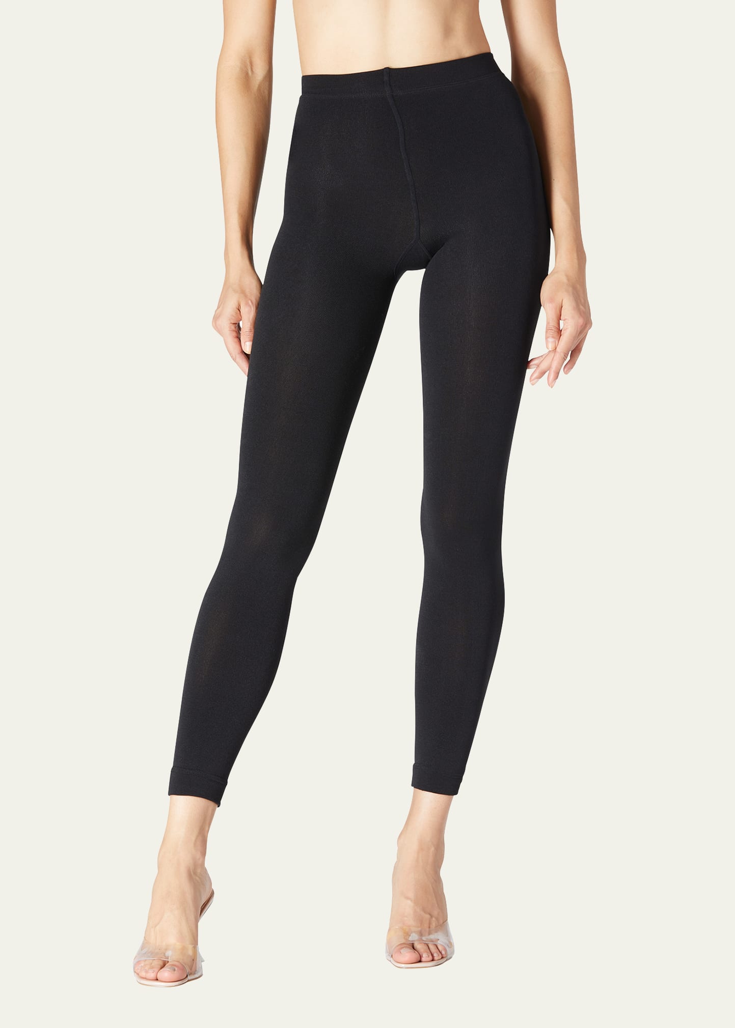 STEMS CROPPED FLEECE LEGGINGS