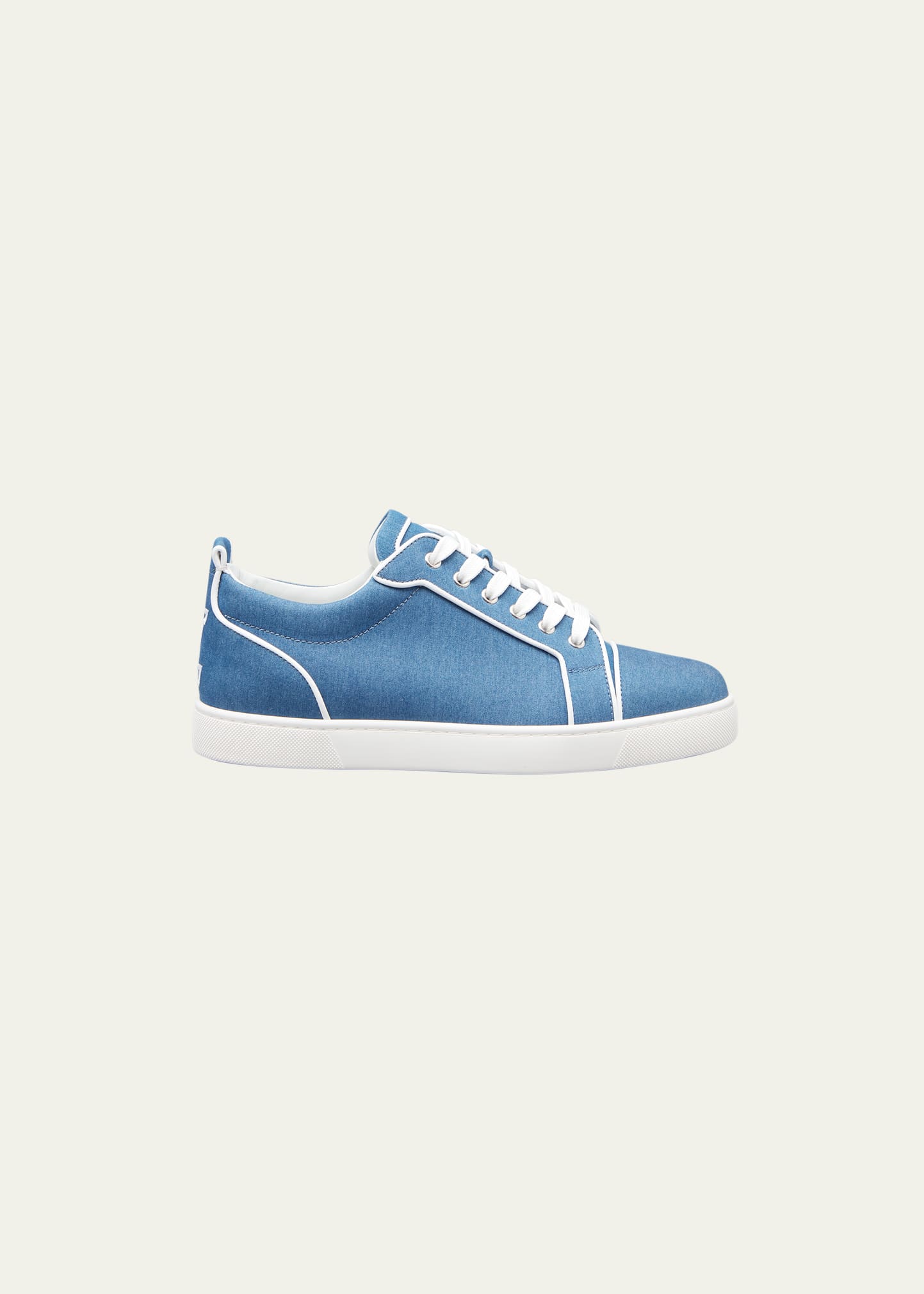 Christian Louboutin Varsijunior Denim Sneakers