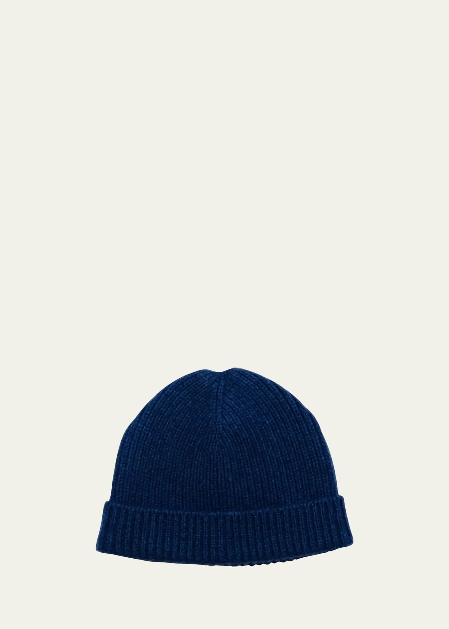 The Elder Statesman Men's Cashmere-knit Beanie Hat In Blue
