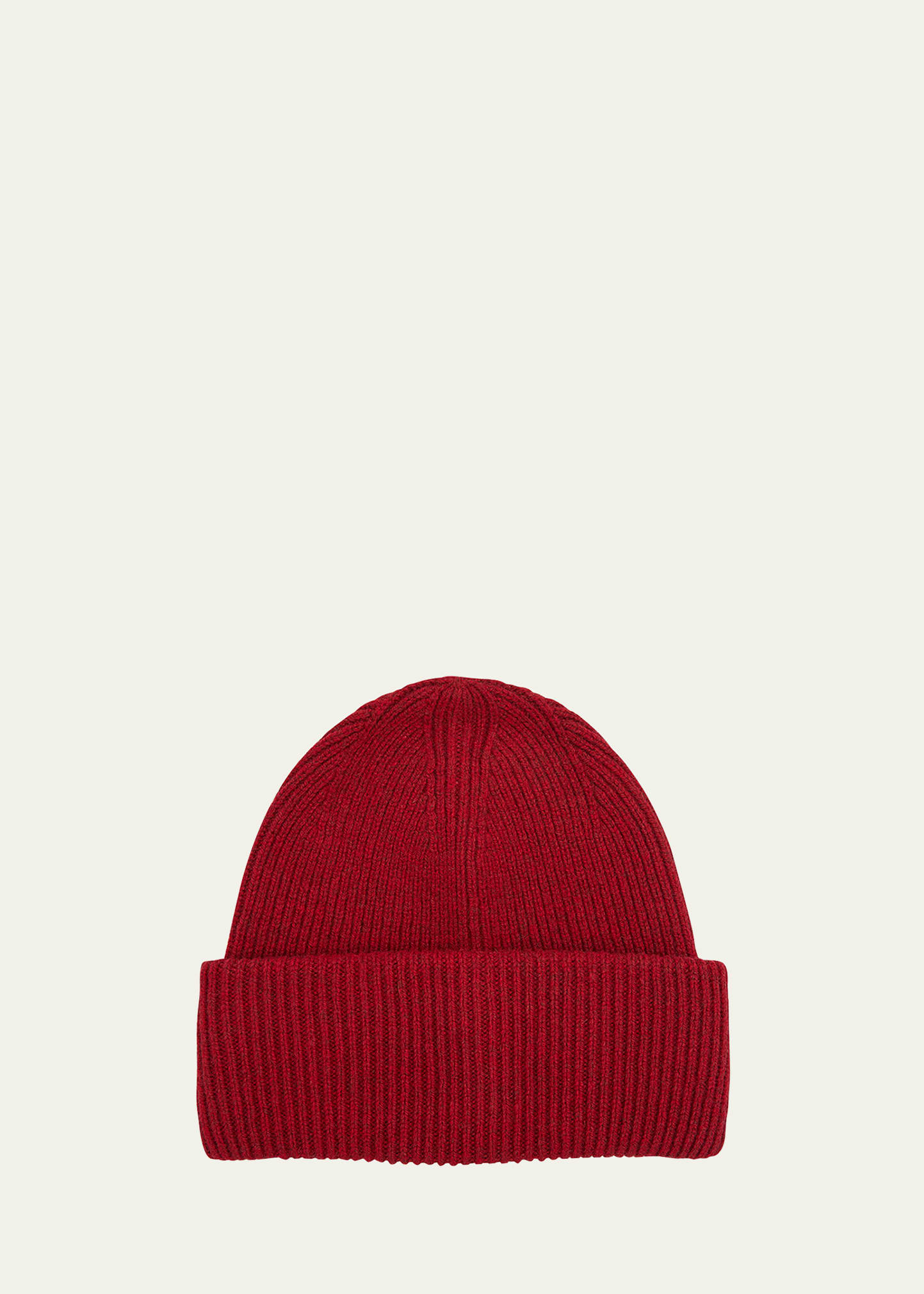 Ribbed Wool Beanie