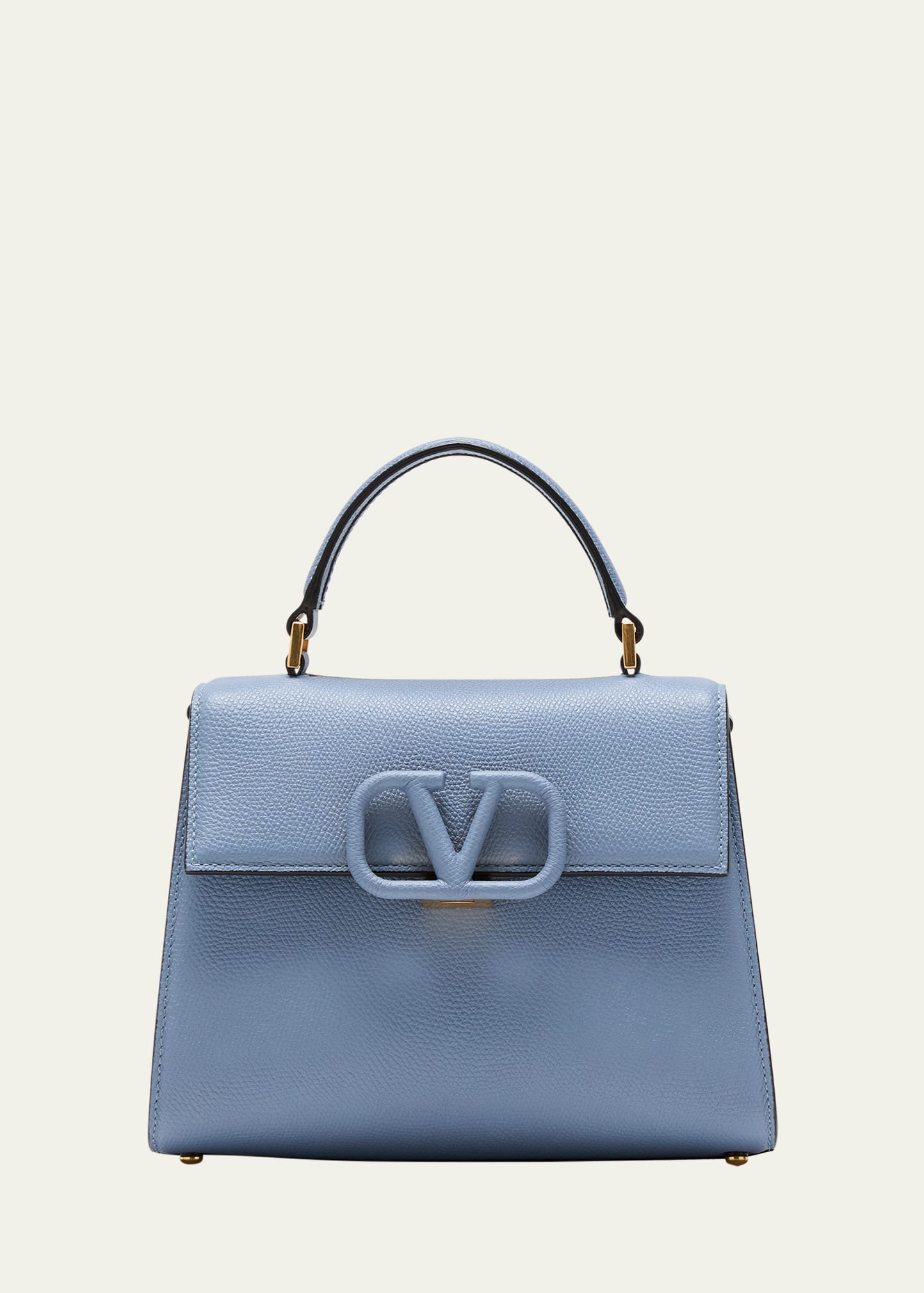 Valentino Vsling Navy Blue Leather Mini Bag