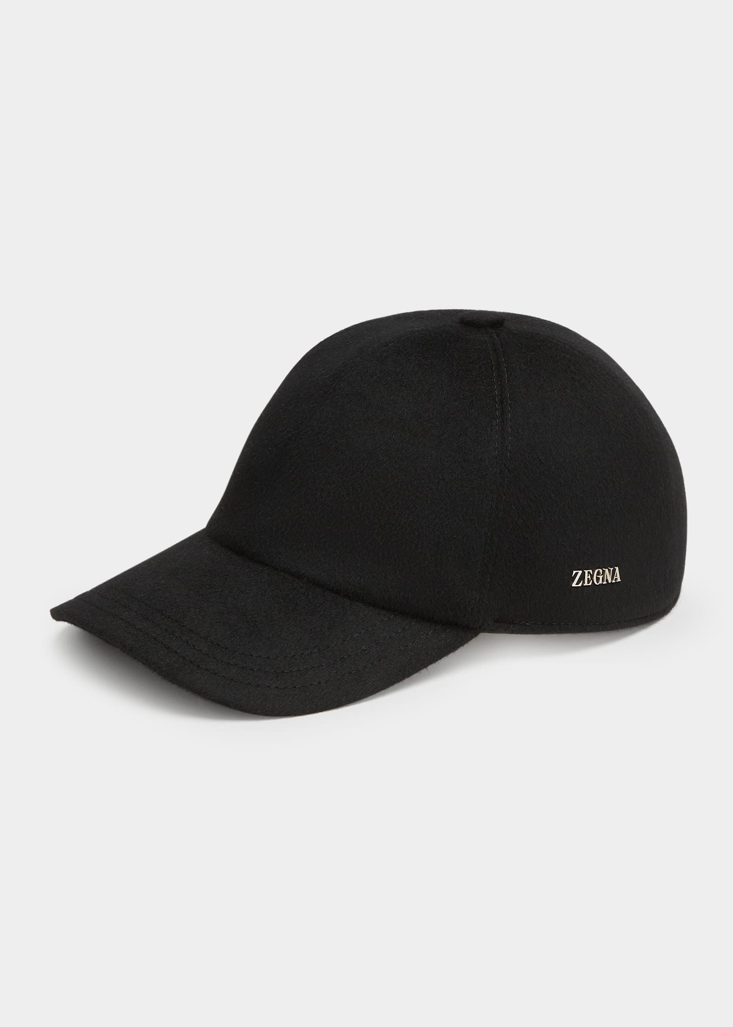 ZEGNA Men's Cashmere Baseball Hat