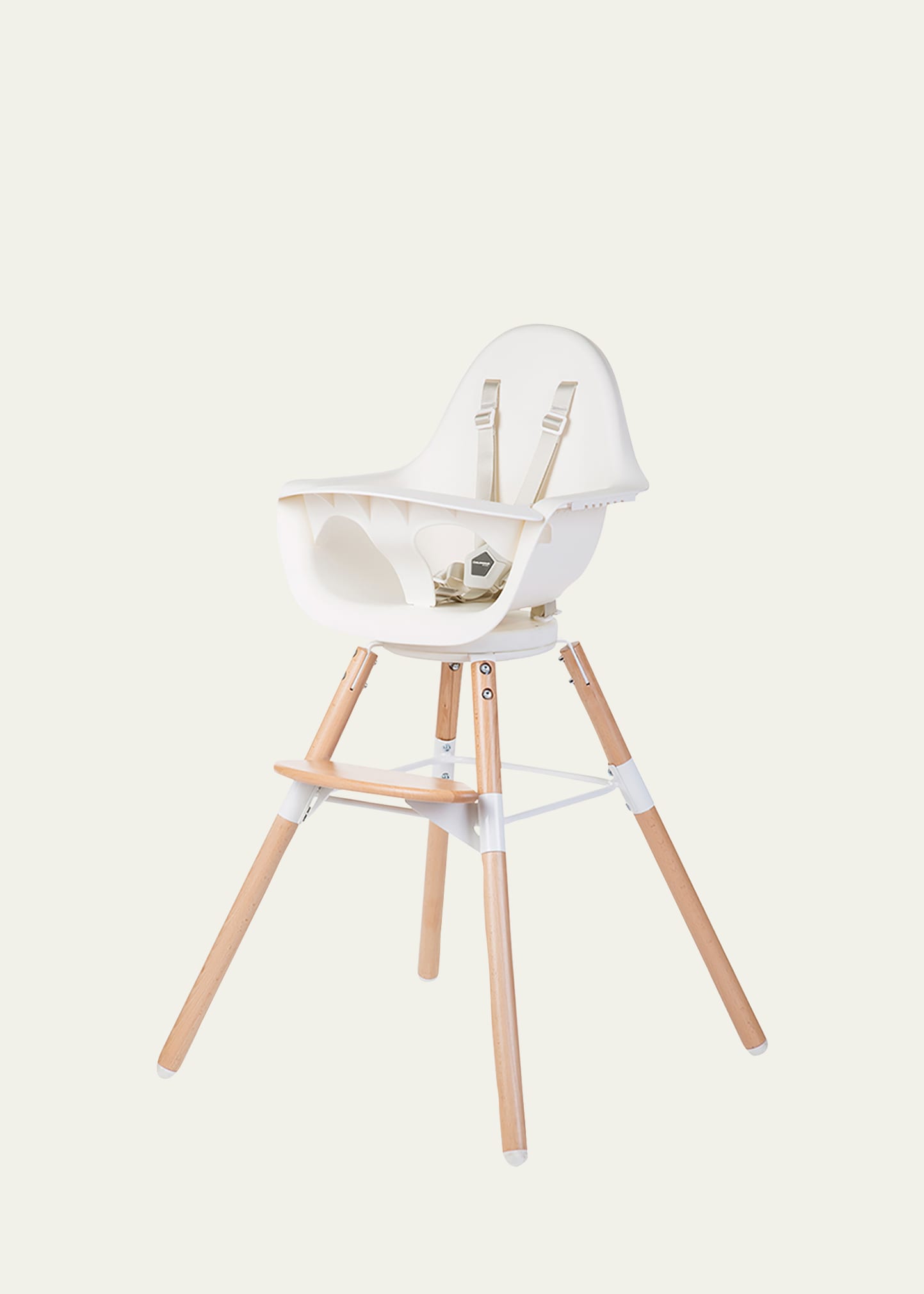 Childhome Evolu 180 High Chair In Natural White