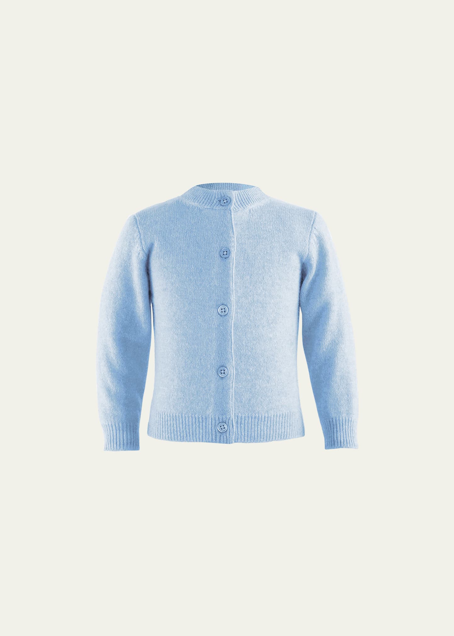 Rachel Riley Girl's Cashmere Cardigan In Blue