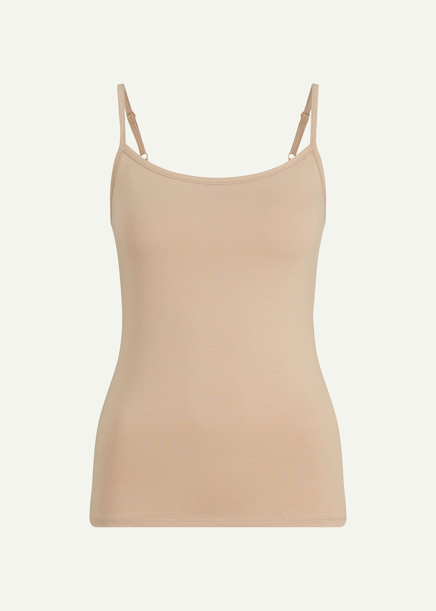 Falke Thermal Spaghetti-strap Top In Camel