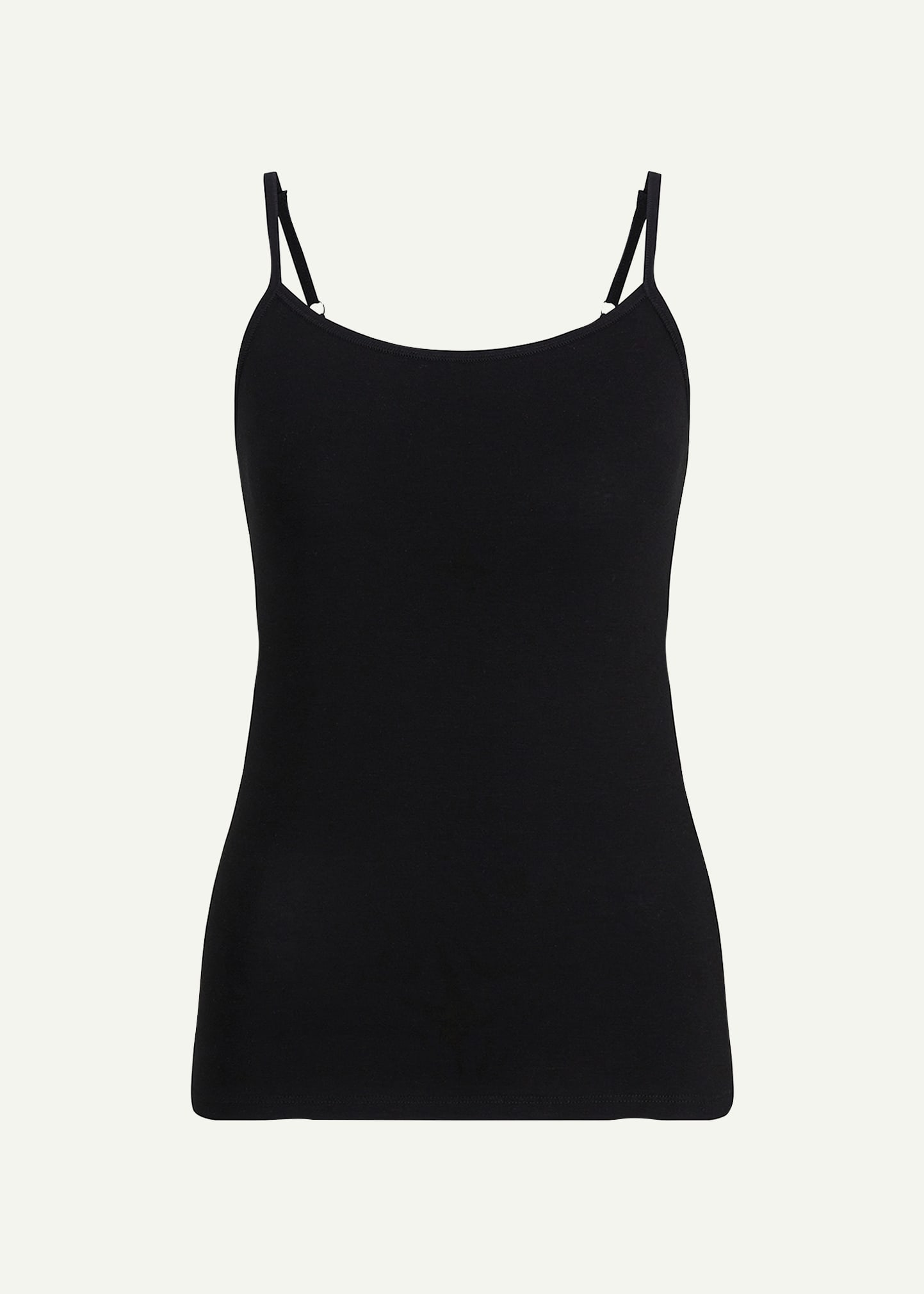 Shop Falke Thermal Spaghetti-strap Top In Black