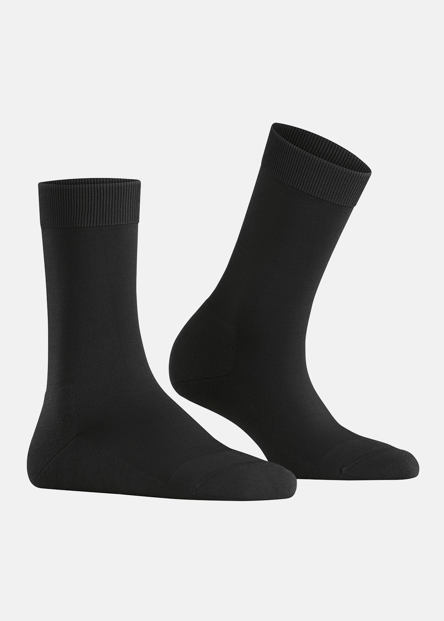 Falke Climawool Ankle Socks In Black