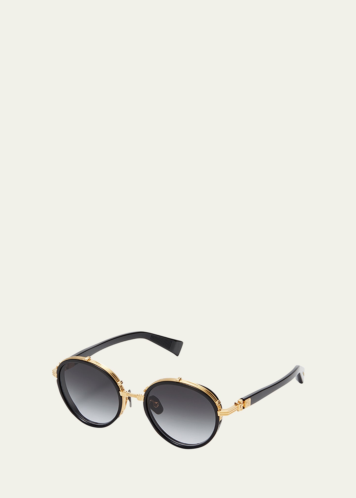 Balmain round hot sale acetate sunglasses