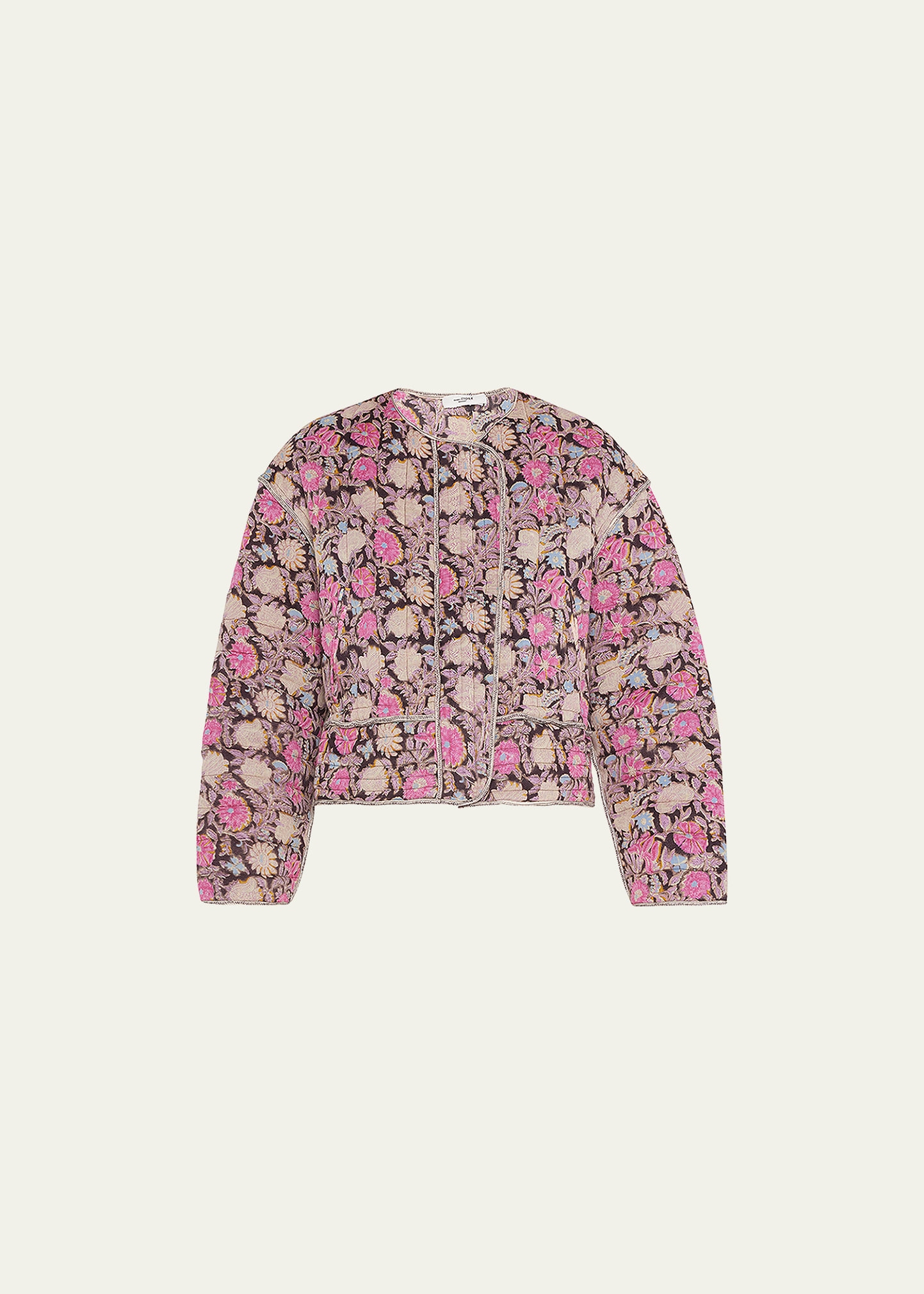 Etoile Isabel Marant Gelio Quilted Floral Jacket