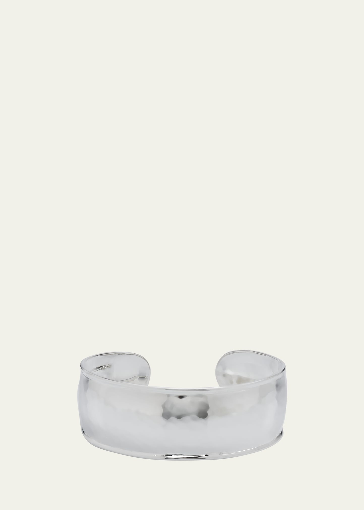 Ippolita Sterling Silver Classico Wide Cuff Bangle Bracelet In Silver