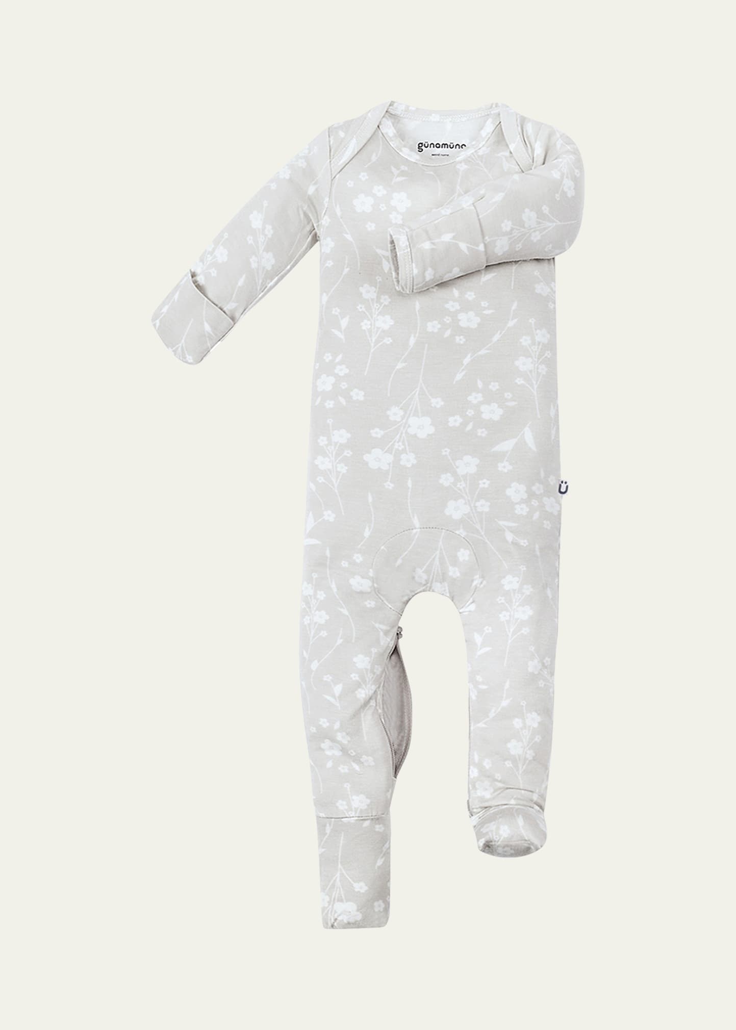 Kid's Convertible Footie Pajamas, Size Newborn-24M