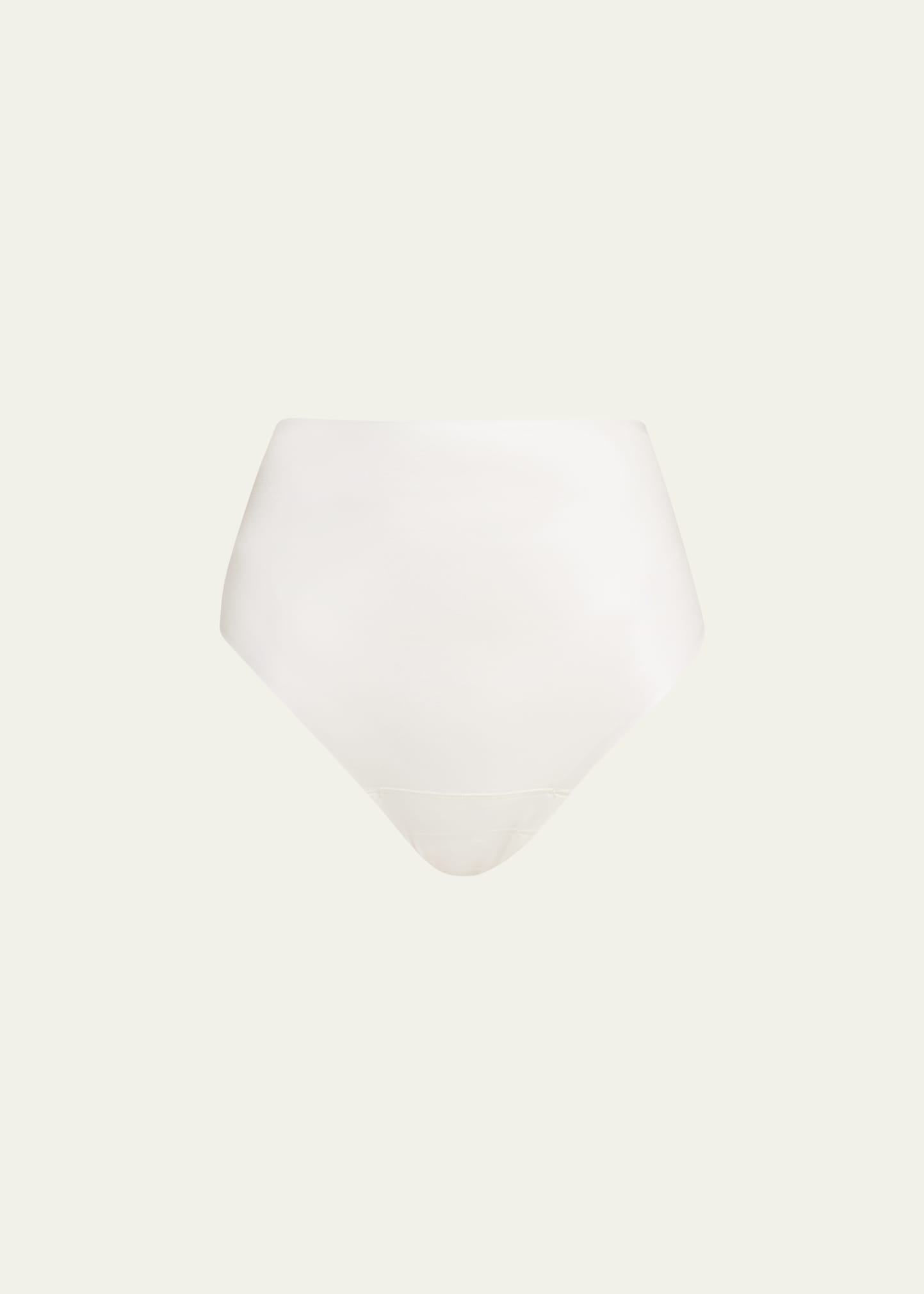 Spanx High-rise Shaping Satin Thong In White