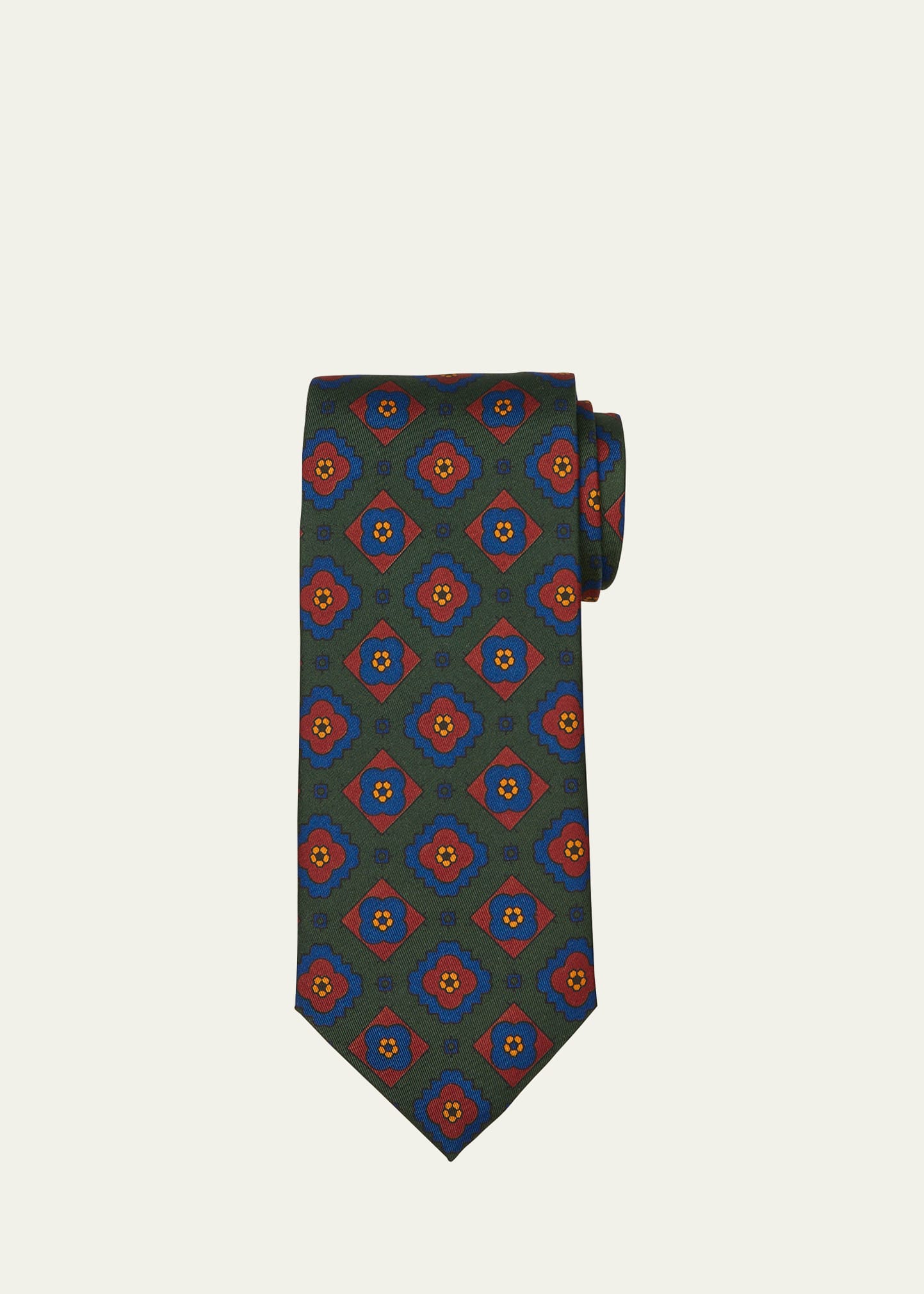 Marinella Men's Archivio 3-Fold Silk Tie