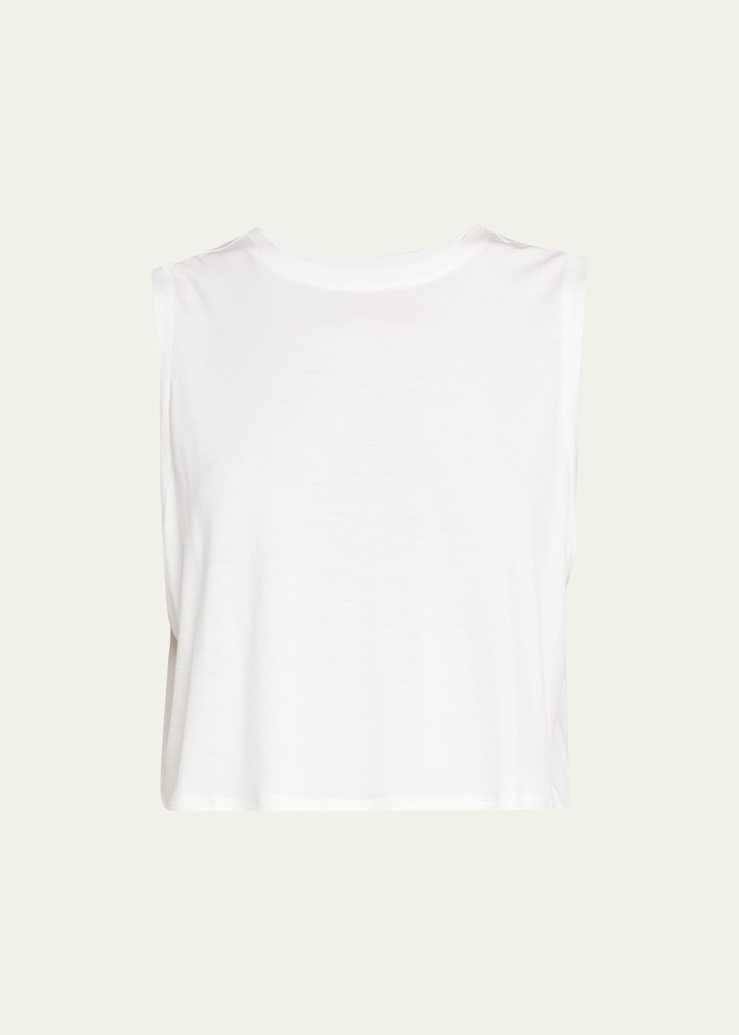 Splits59 Sienna Cropped Tank Top In White