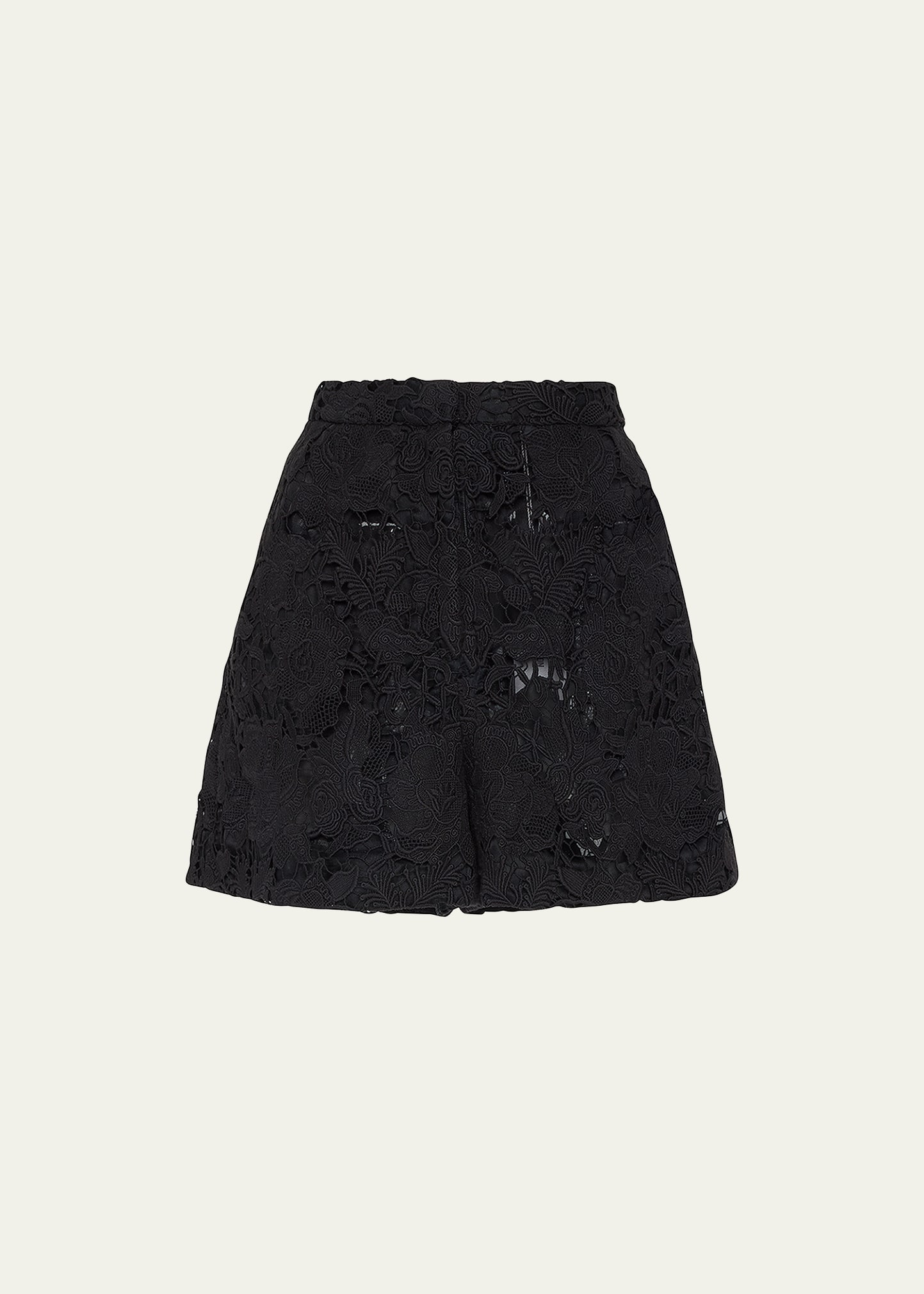 Jason Wu Collection Floral Guipure Lace Shorts