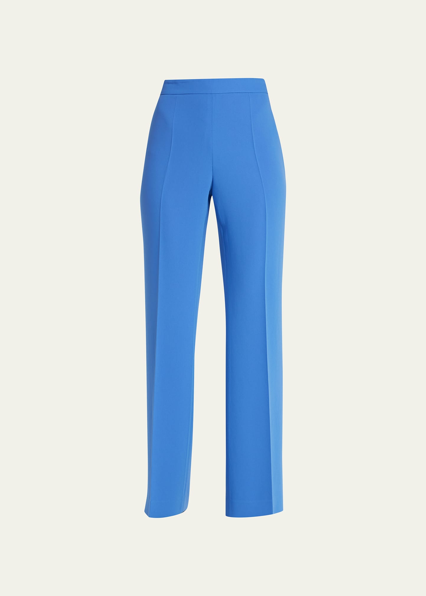 Lafayette 148 Gates High-rise Flare Pants In Classic Cobalt