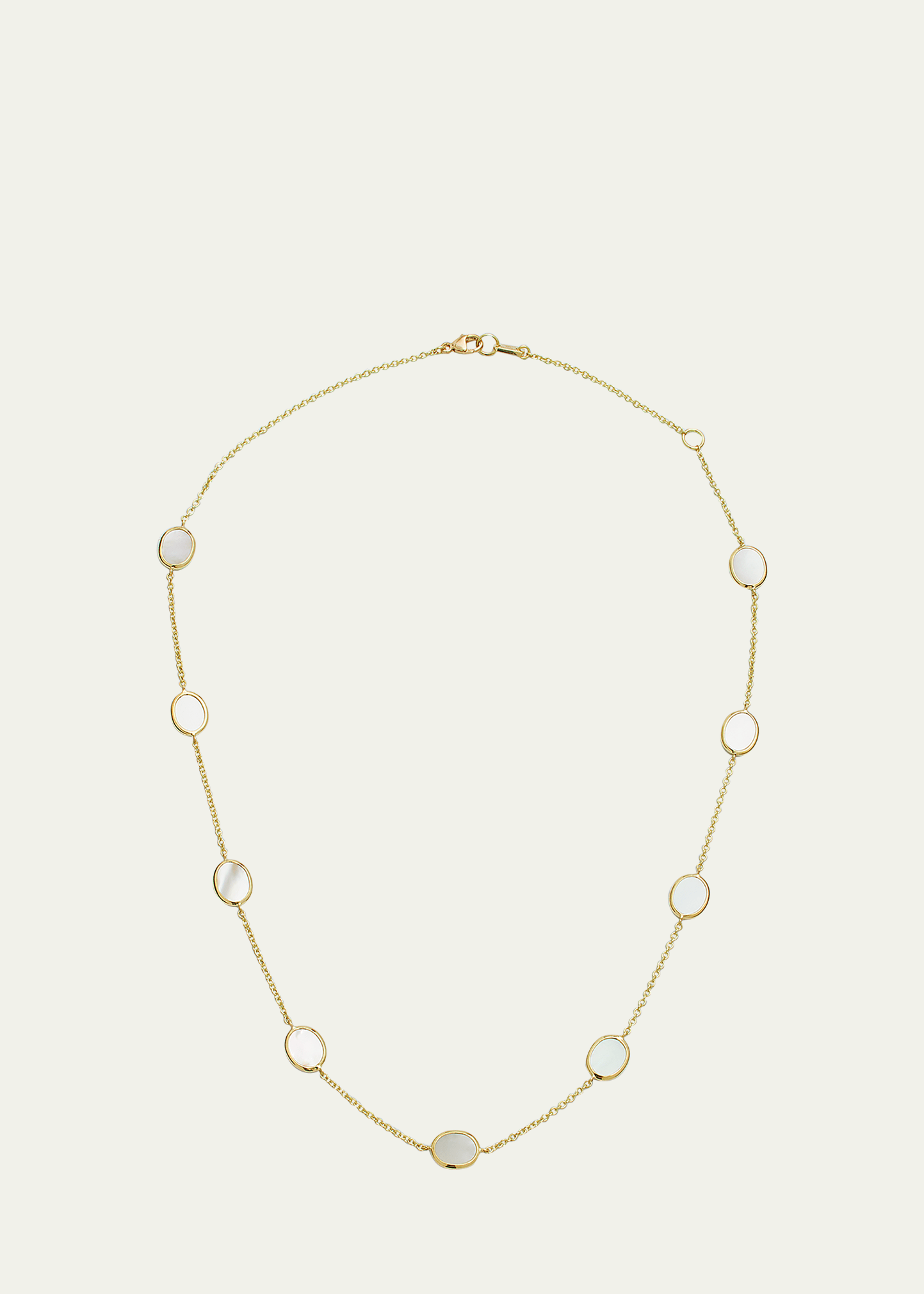 18k Gold Rock Candy Confetti Station Necklace