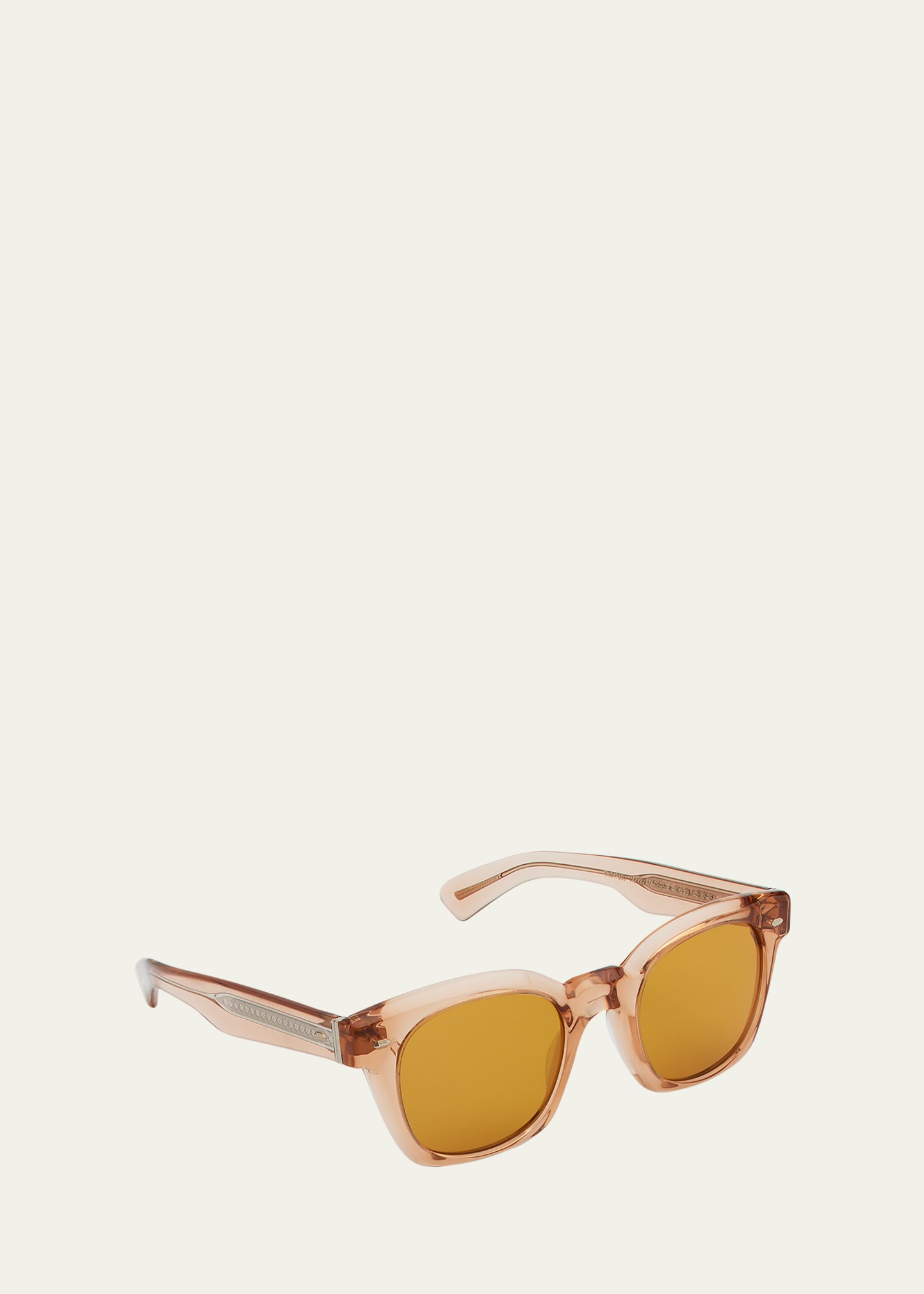 Merceaux Round Keyhole Sunglasses