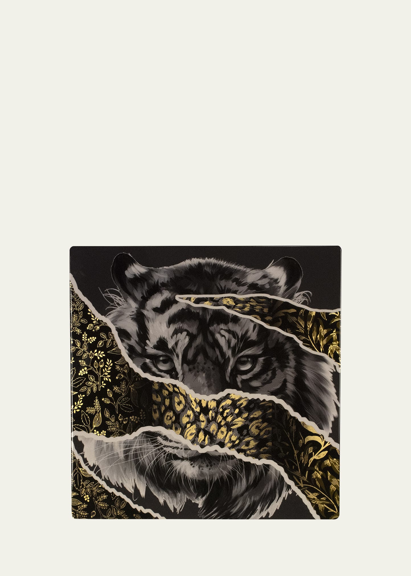 Nomi K Wildcat Lacquer Placemat In Black