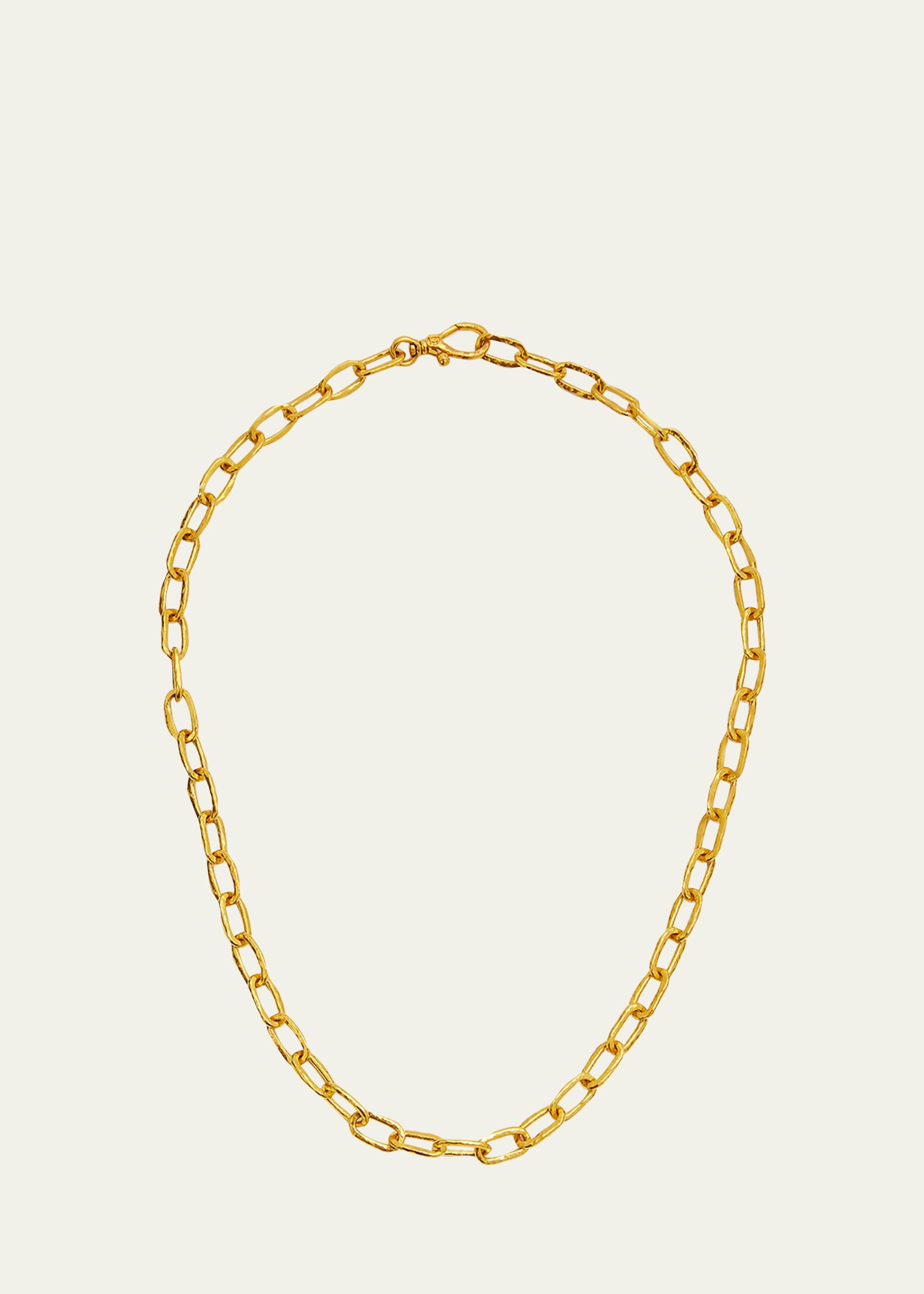 Gurhan Men's 24K Yellow Gold Chain Necklace, 18"L