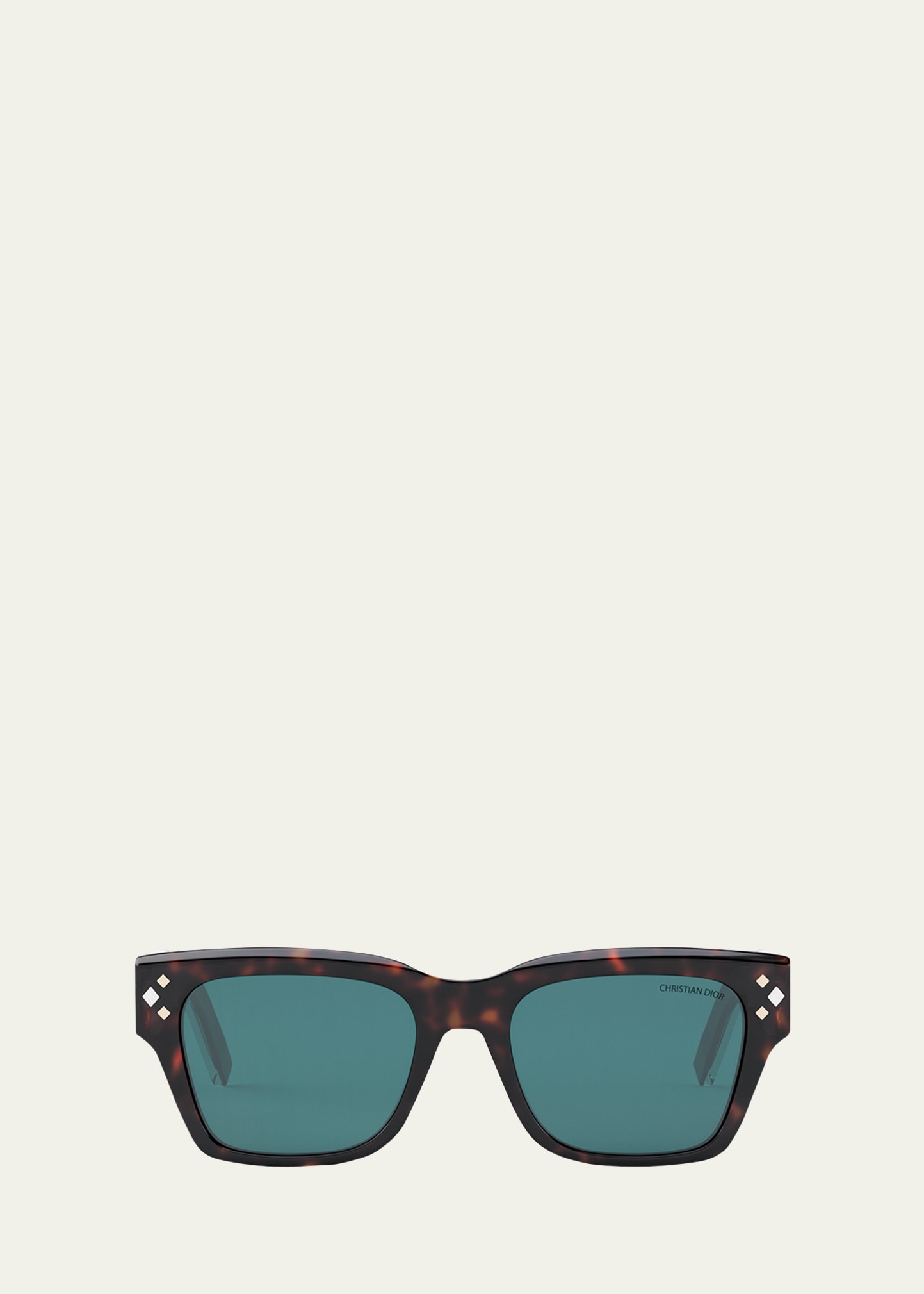 Dior Cd Diamond S2i Sunglasses In Havana/blue