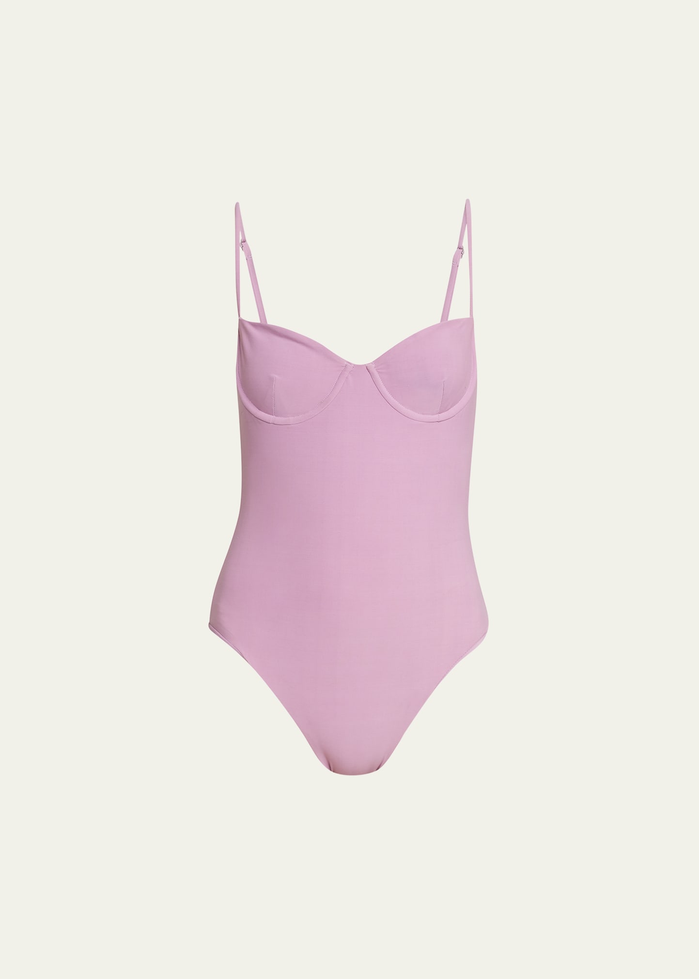 The Balconette Underwire One-Piece Swimsuit