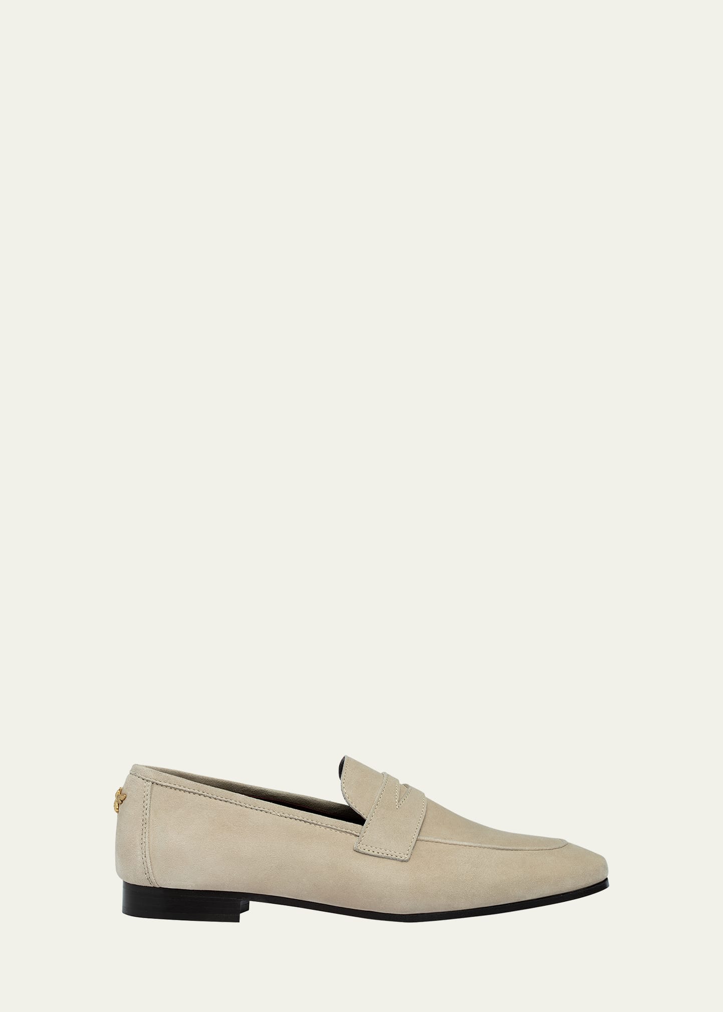 Bougeotte Flaneur Suede Penny Loafers