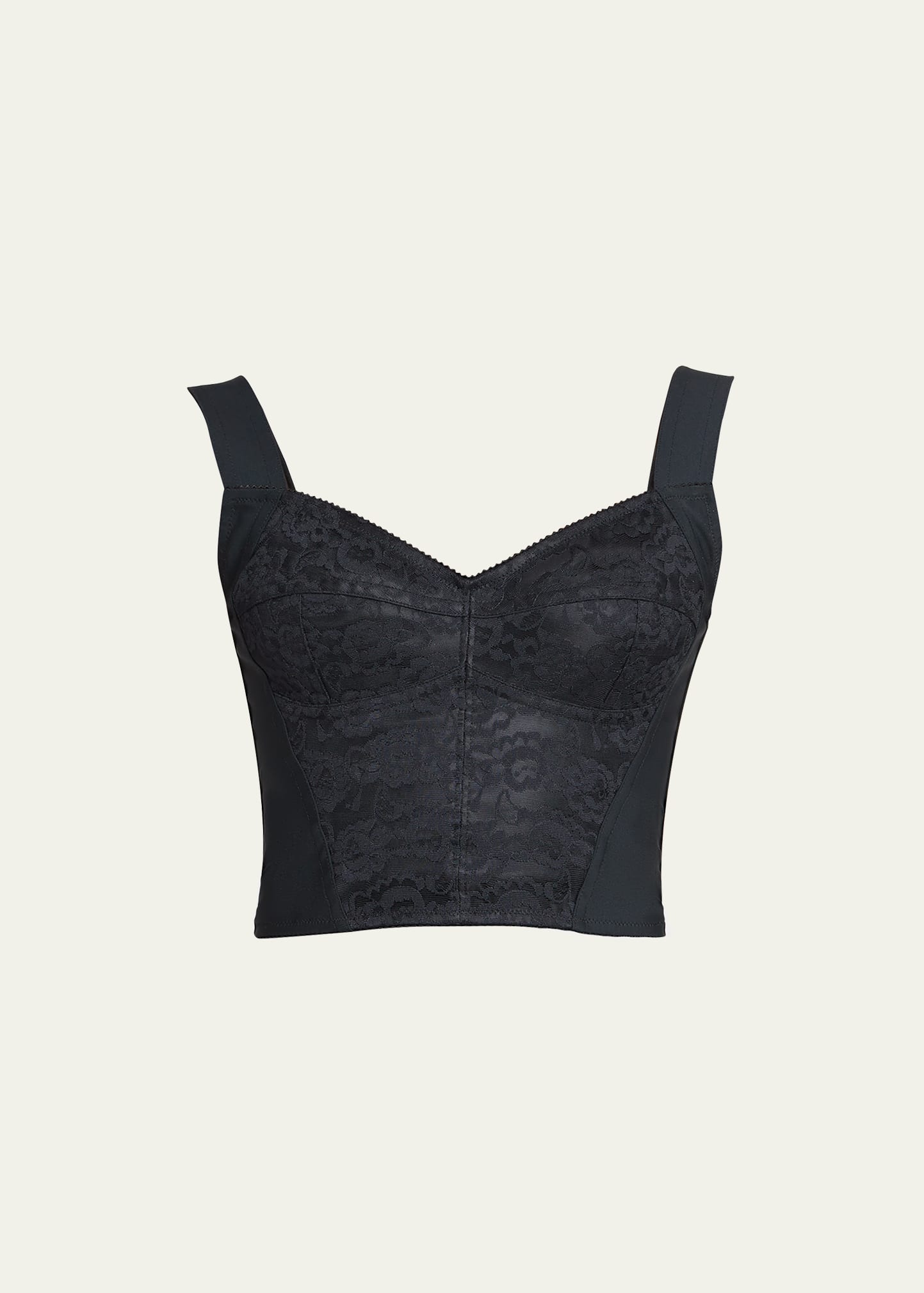 Dolce & Gabbana Bustier In Black