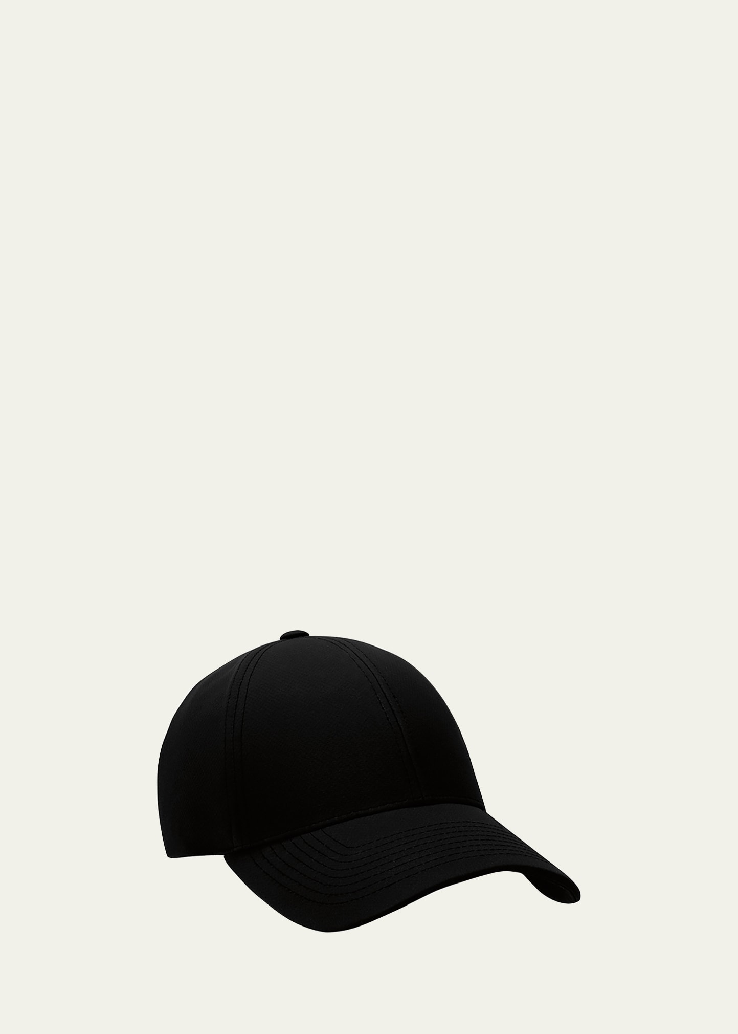Varsity Headwear Men's Water/wind-resistant Baseball Cap In Black