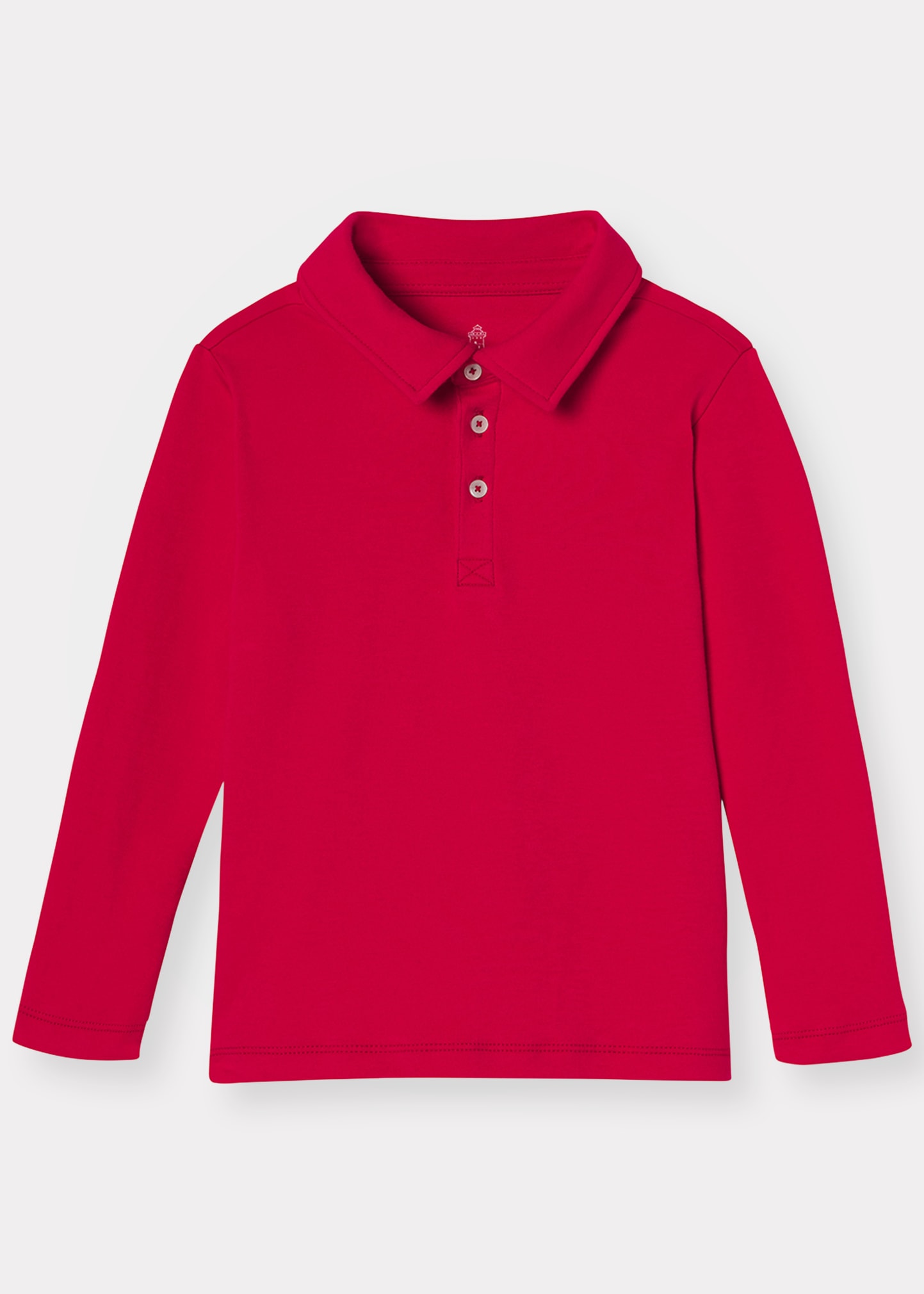 Classic Prep Childrenswear Kids' Boy's Hayden Polo Shirt In Crimson