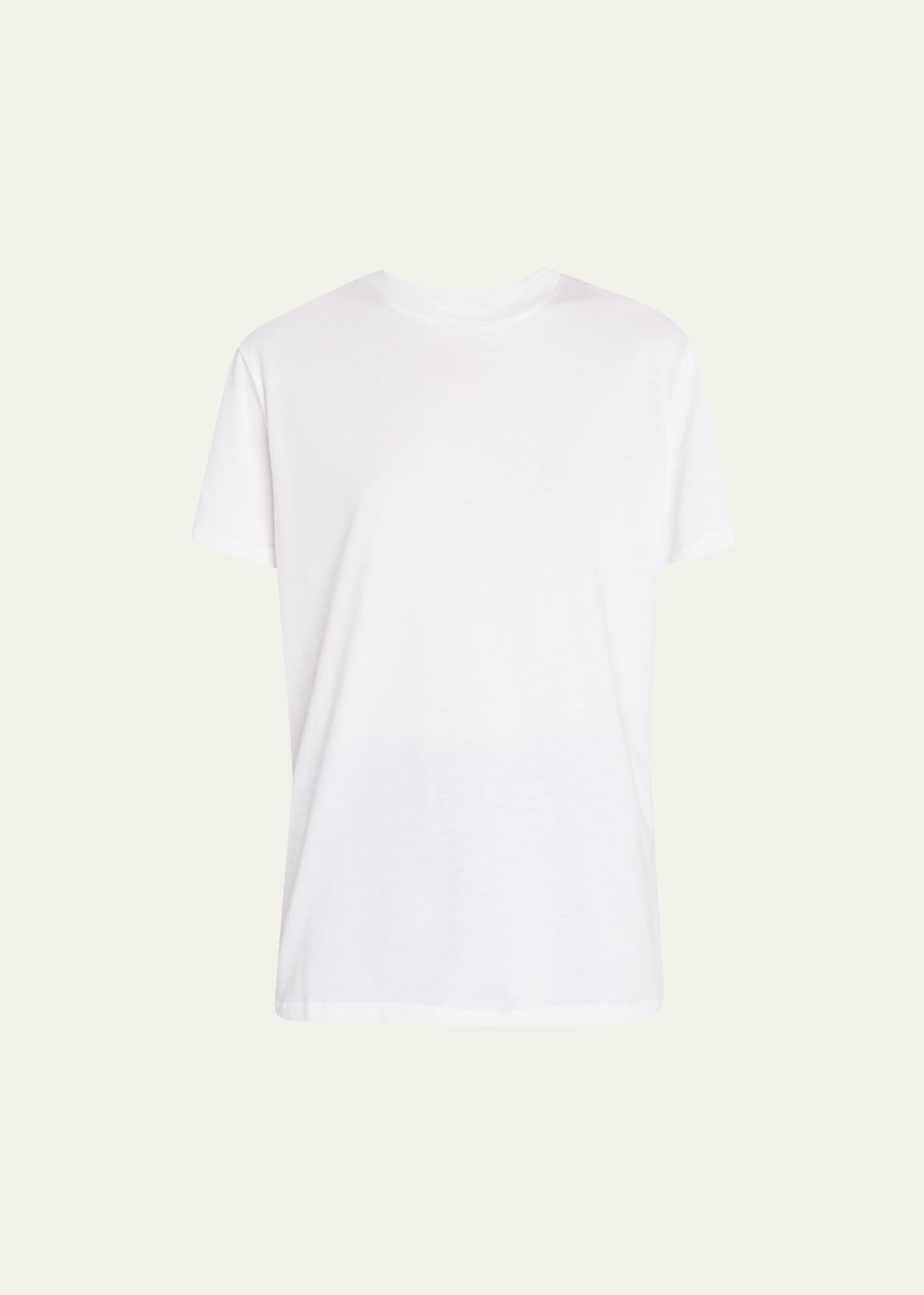Shop Wardrobe.nyc Classic Short-sleeve T-shirt In White
