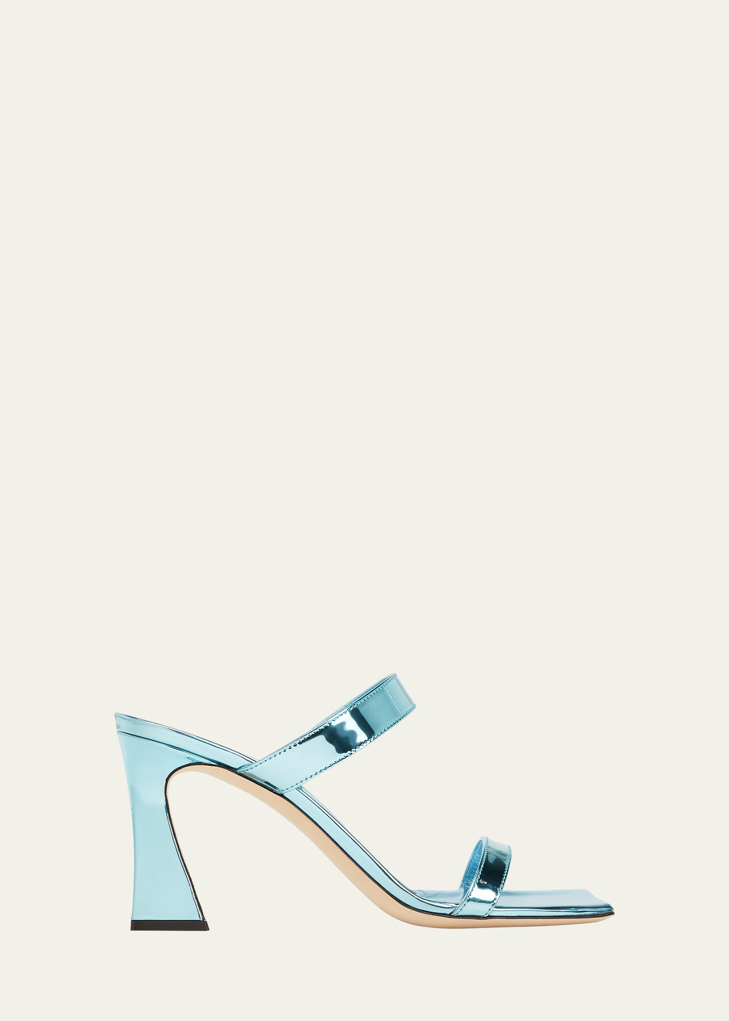 Giuseppe Zanotti Women's Vanilla High Heel Slide Sandals In Lagoon