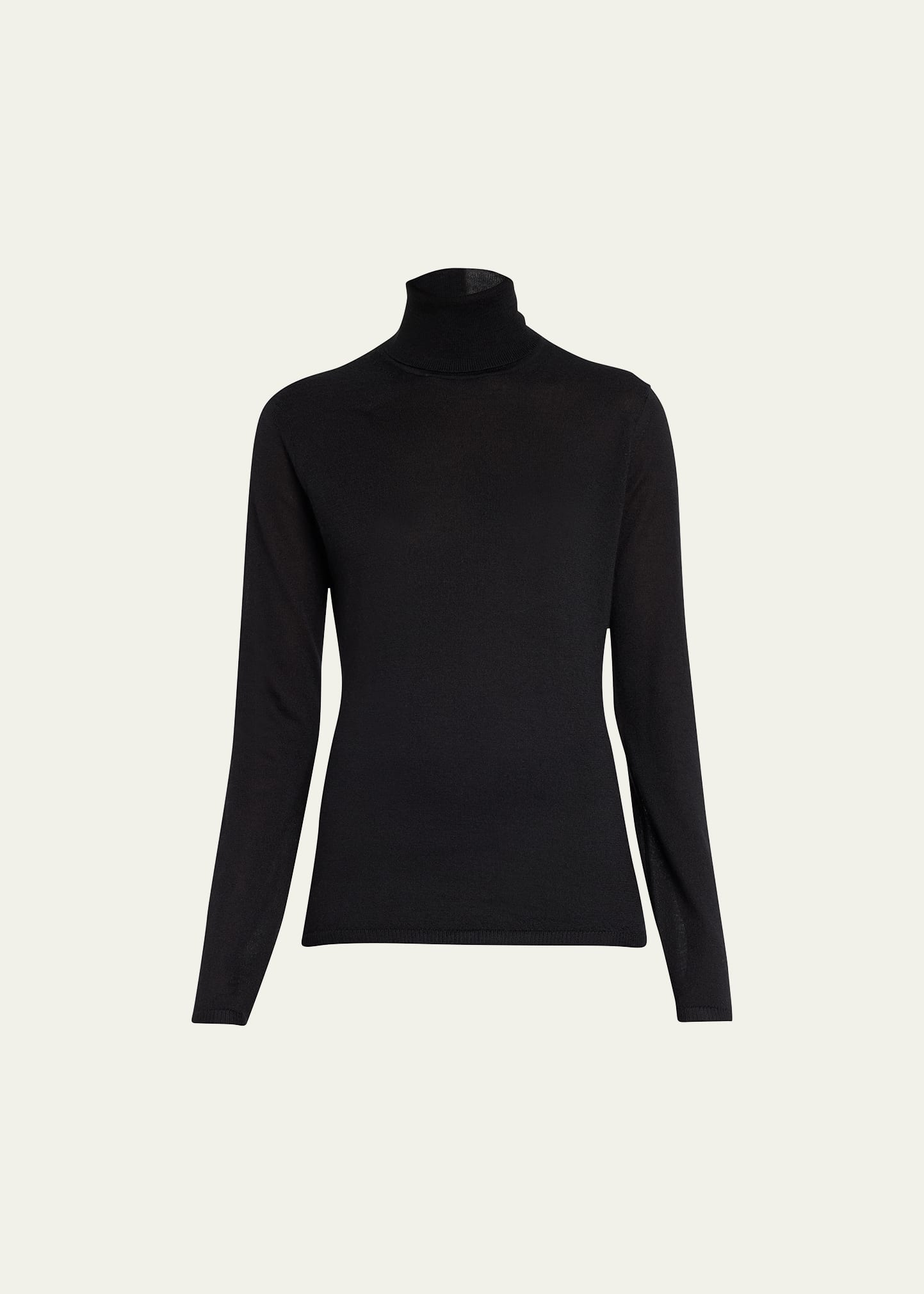 Shop Gabriela Hearst Costa Cashmere Turtleneck In Black