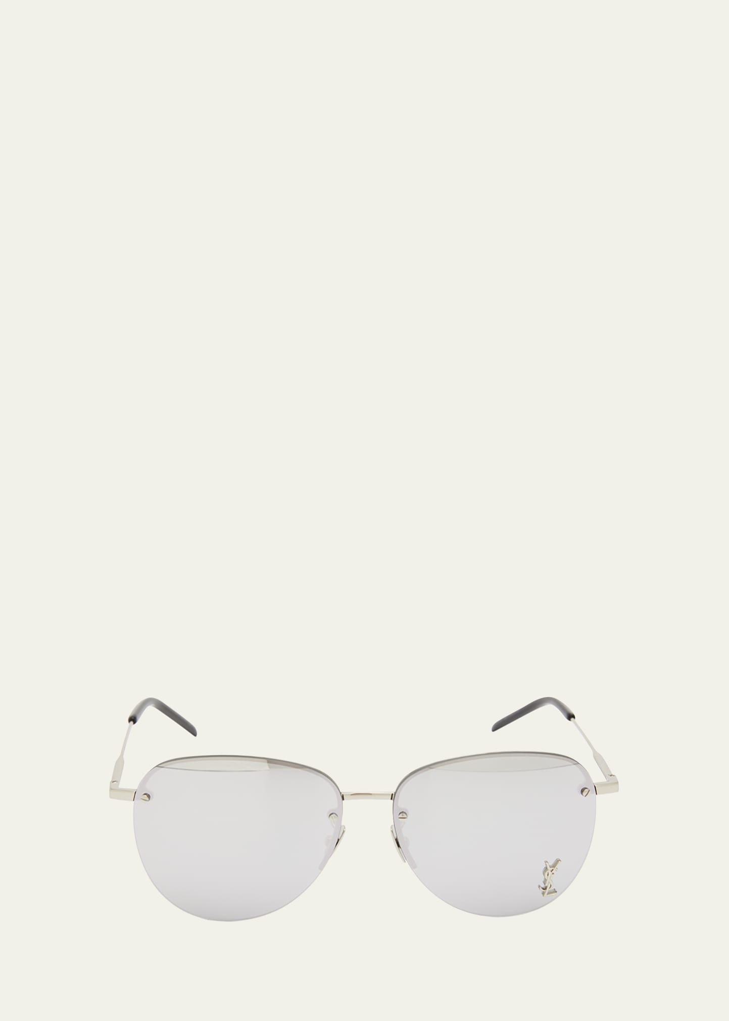 Men's Monogram Pilot Metal Sunglasses