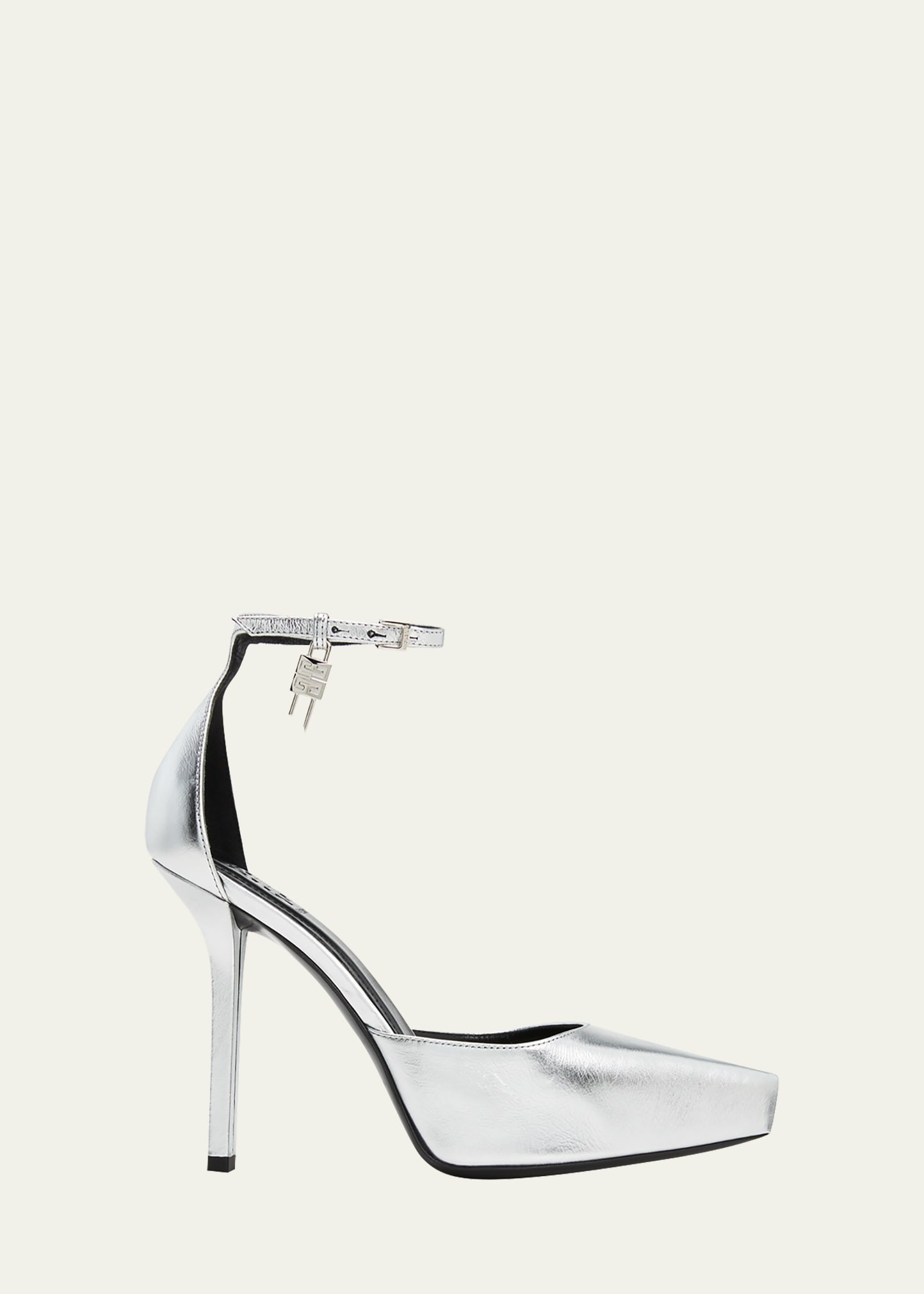 G Lock Metallic Platform Pumps