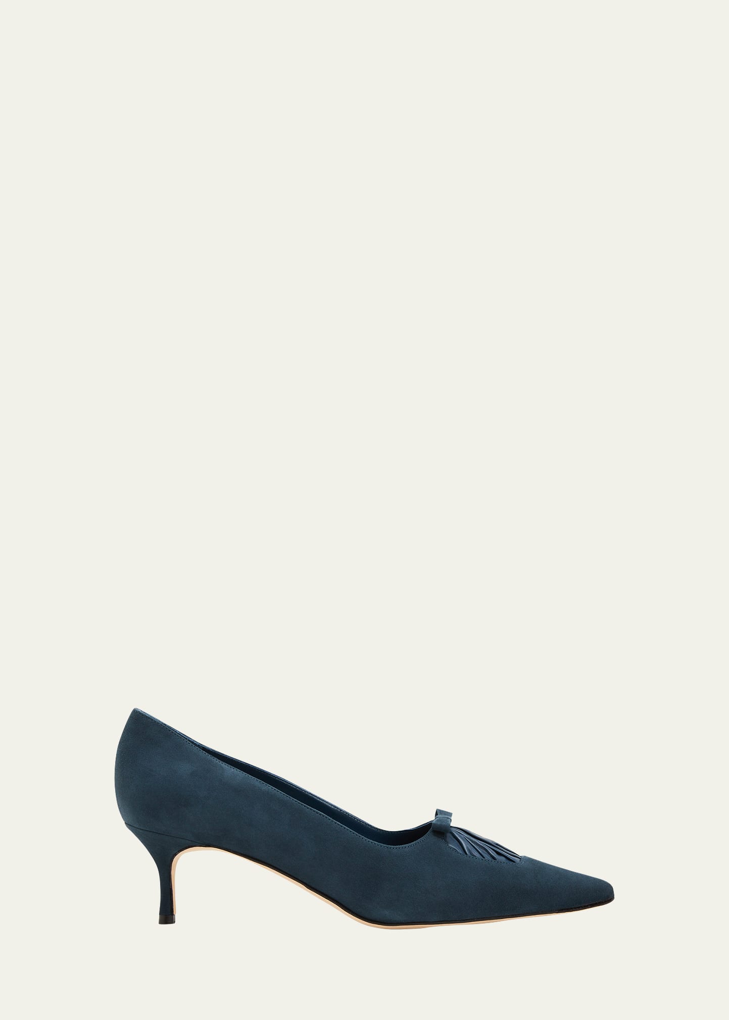 Balquee Suede Bow Pumps