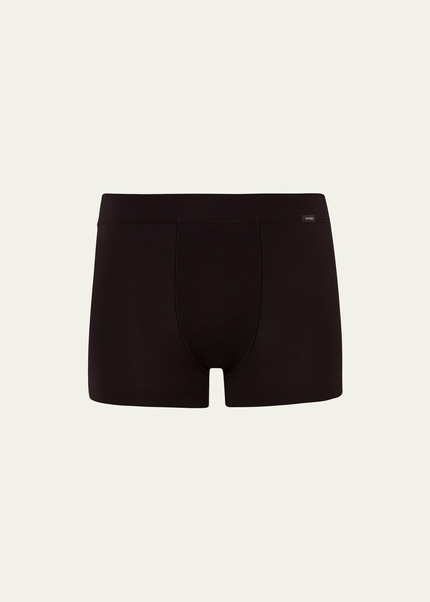 Shop Hanro Men's Natural Function Boxer Briefs In Black