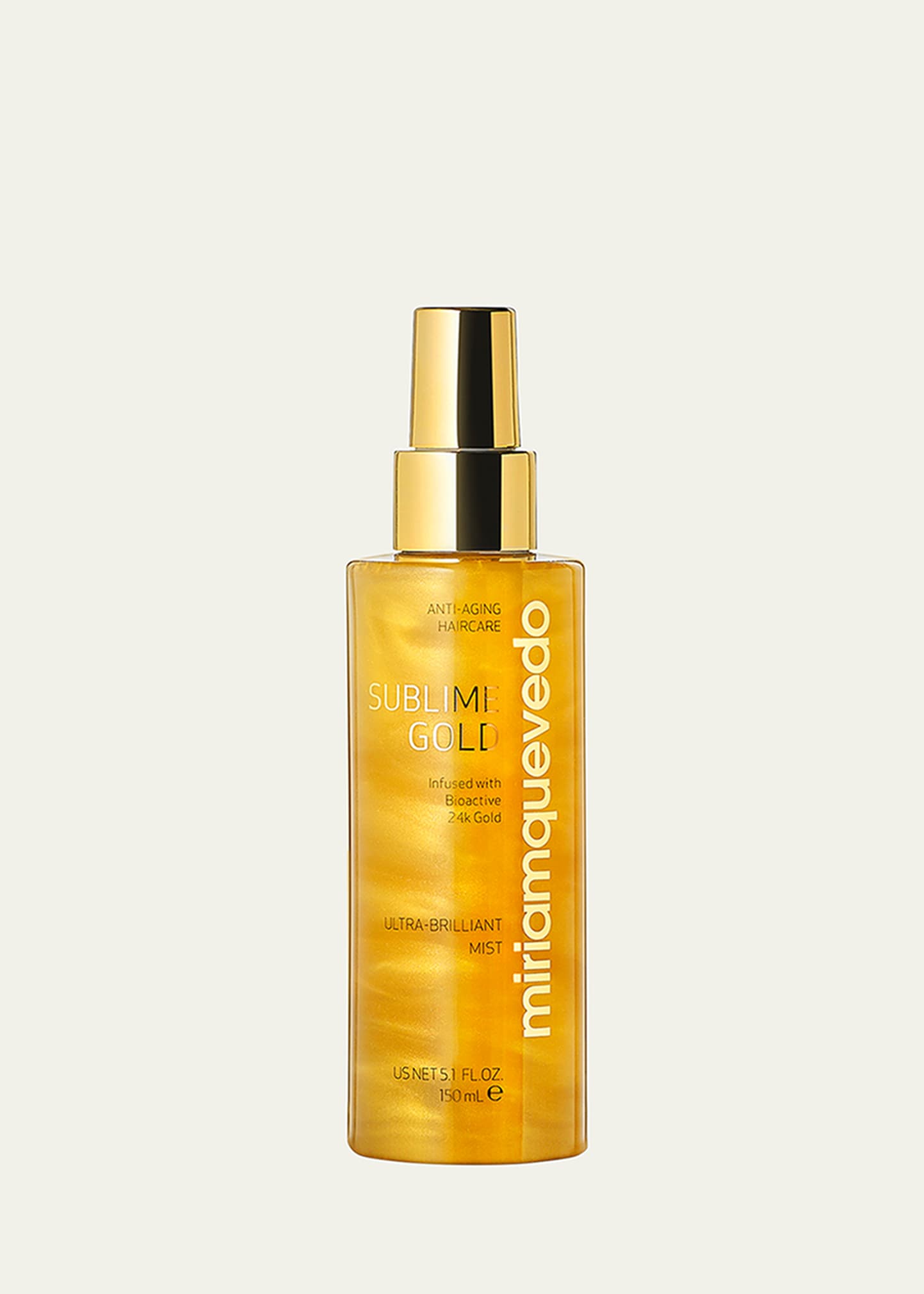 Miriam Quevedo 5 Oz. Sublime Gold Ultra Brilliant Mist