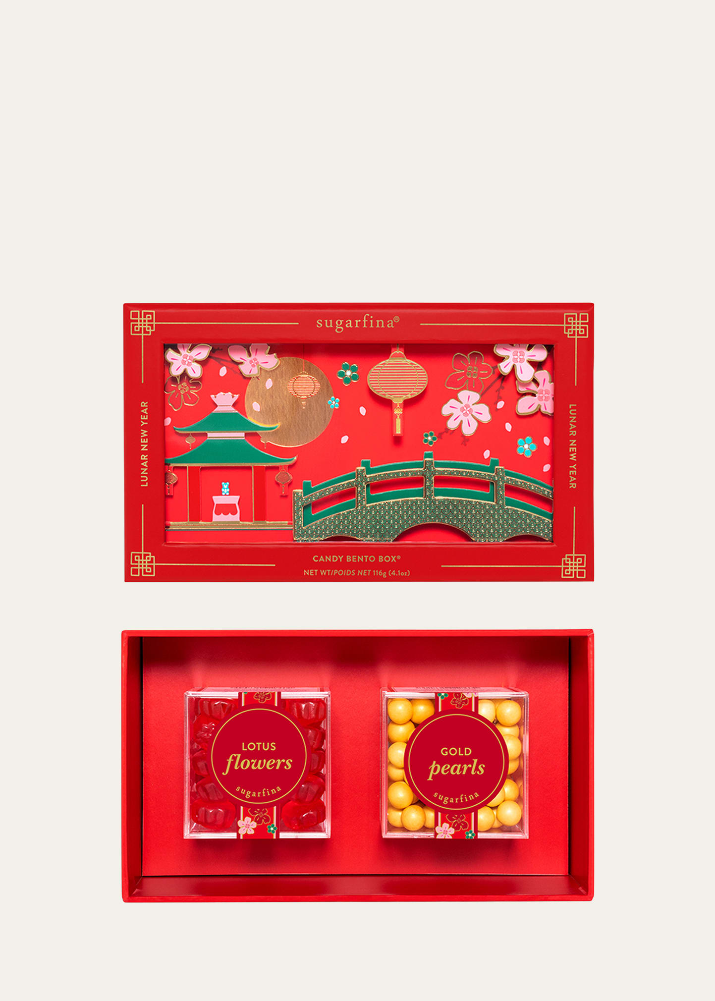 Lunar New Year 2023 2-Piece Candy Bento Box
