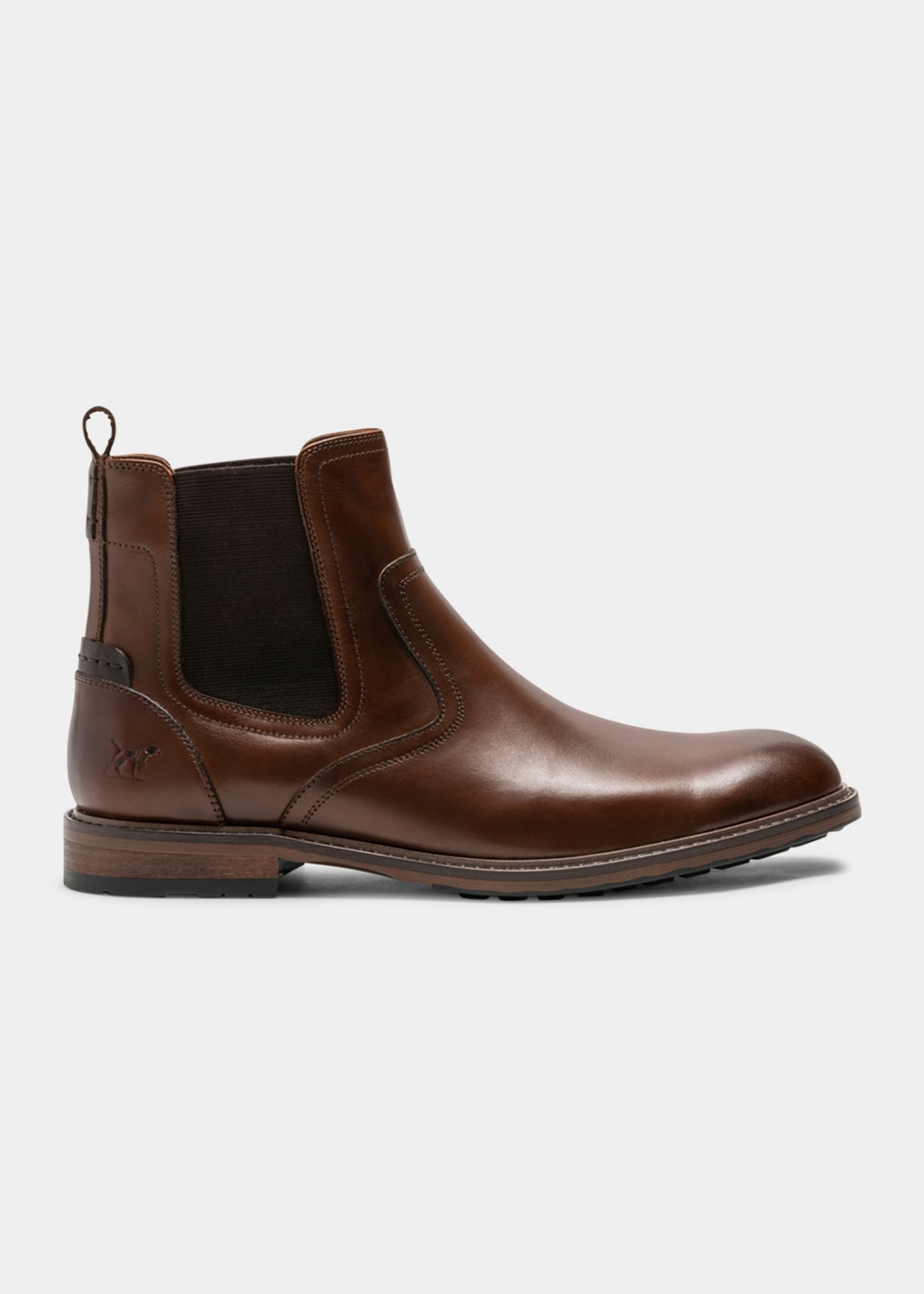 RODD & GUNN MEN'S DARGAVILLE LEATHER CHELSEA BOOTS