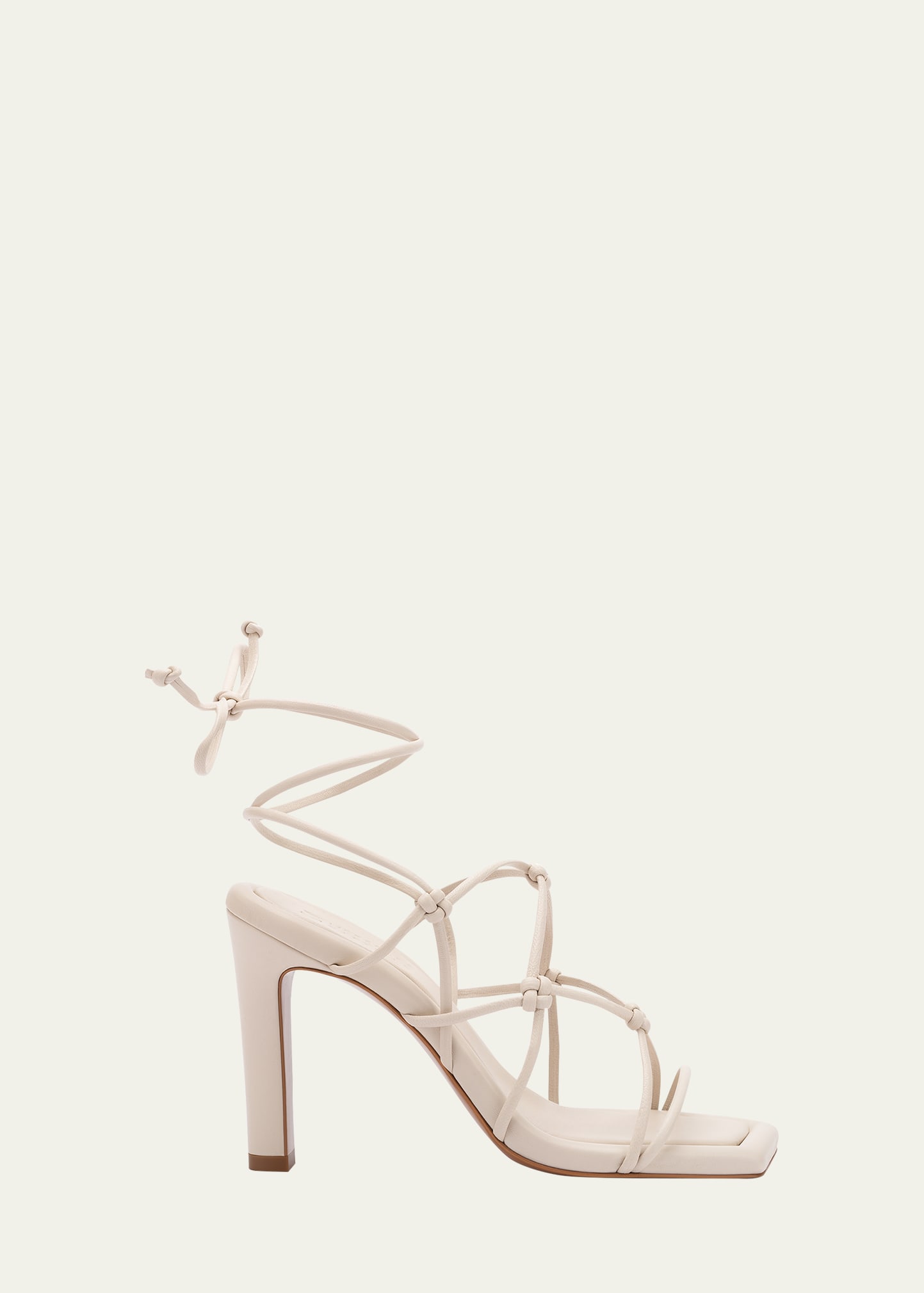 Mercedes Castillo Camille High-Heel Knotted Sandals