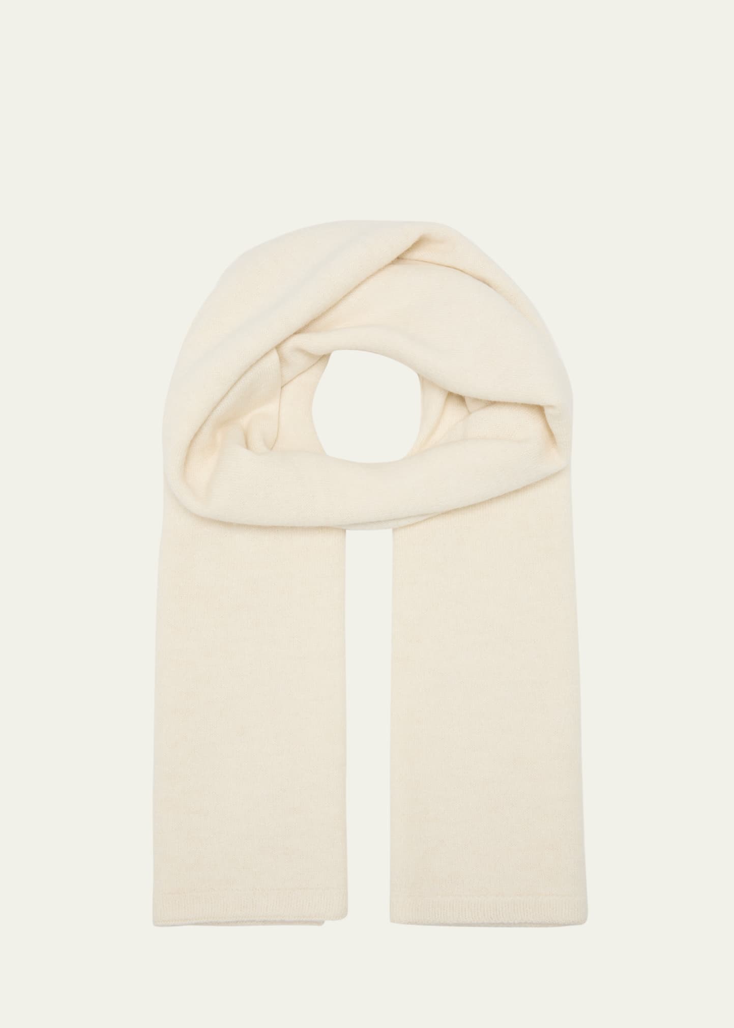 Handvaerk Men's Alpaca Scarf In Ivory