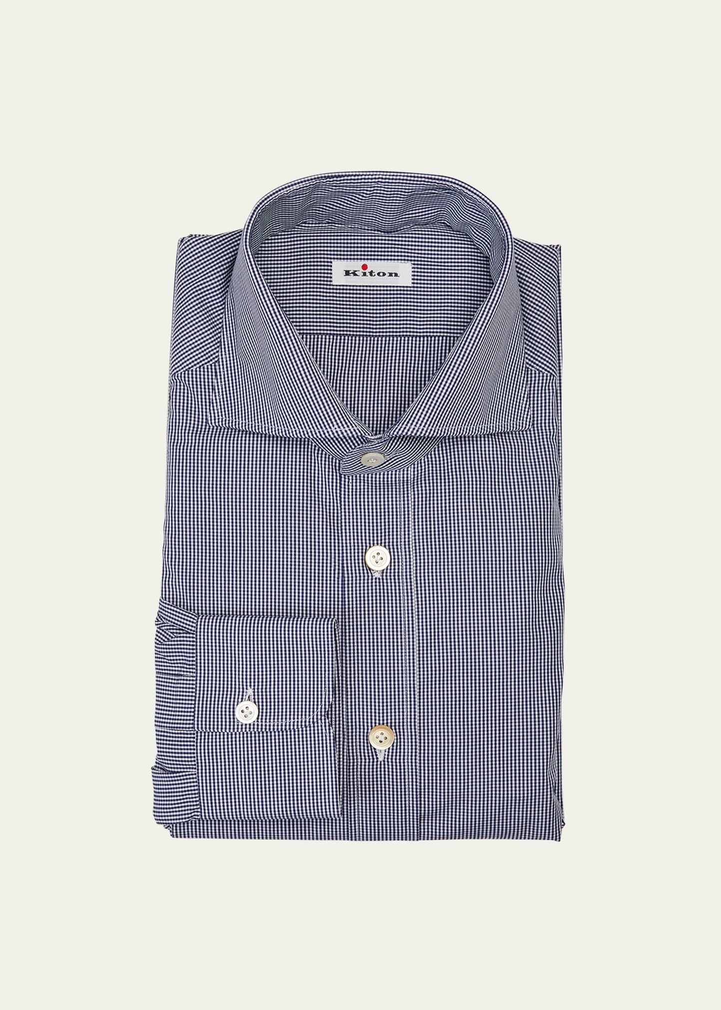 Men's Micro-Check Dress Shirt