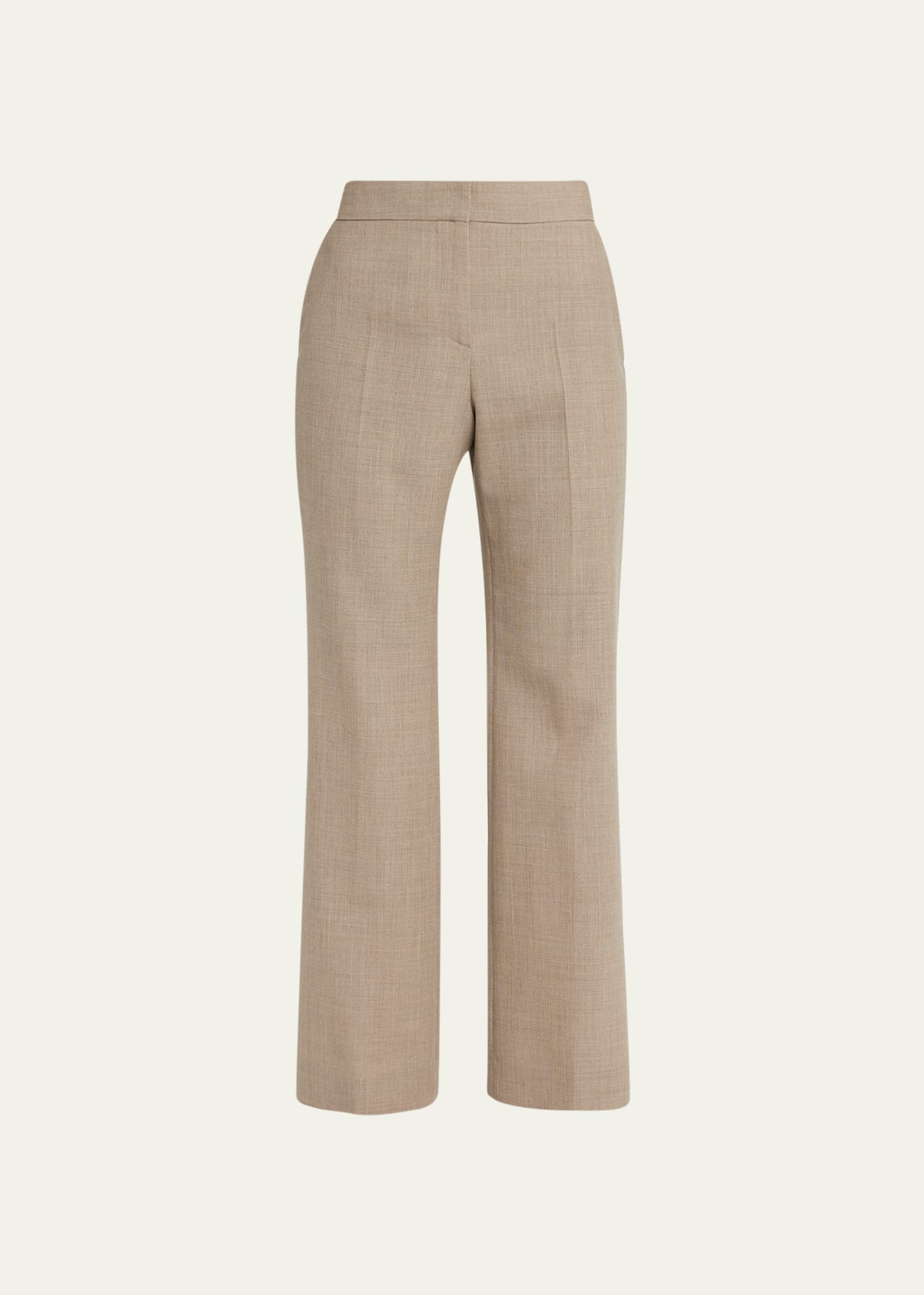 The Row Baer Pant In Beige Melange